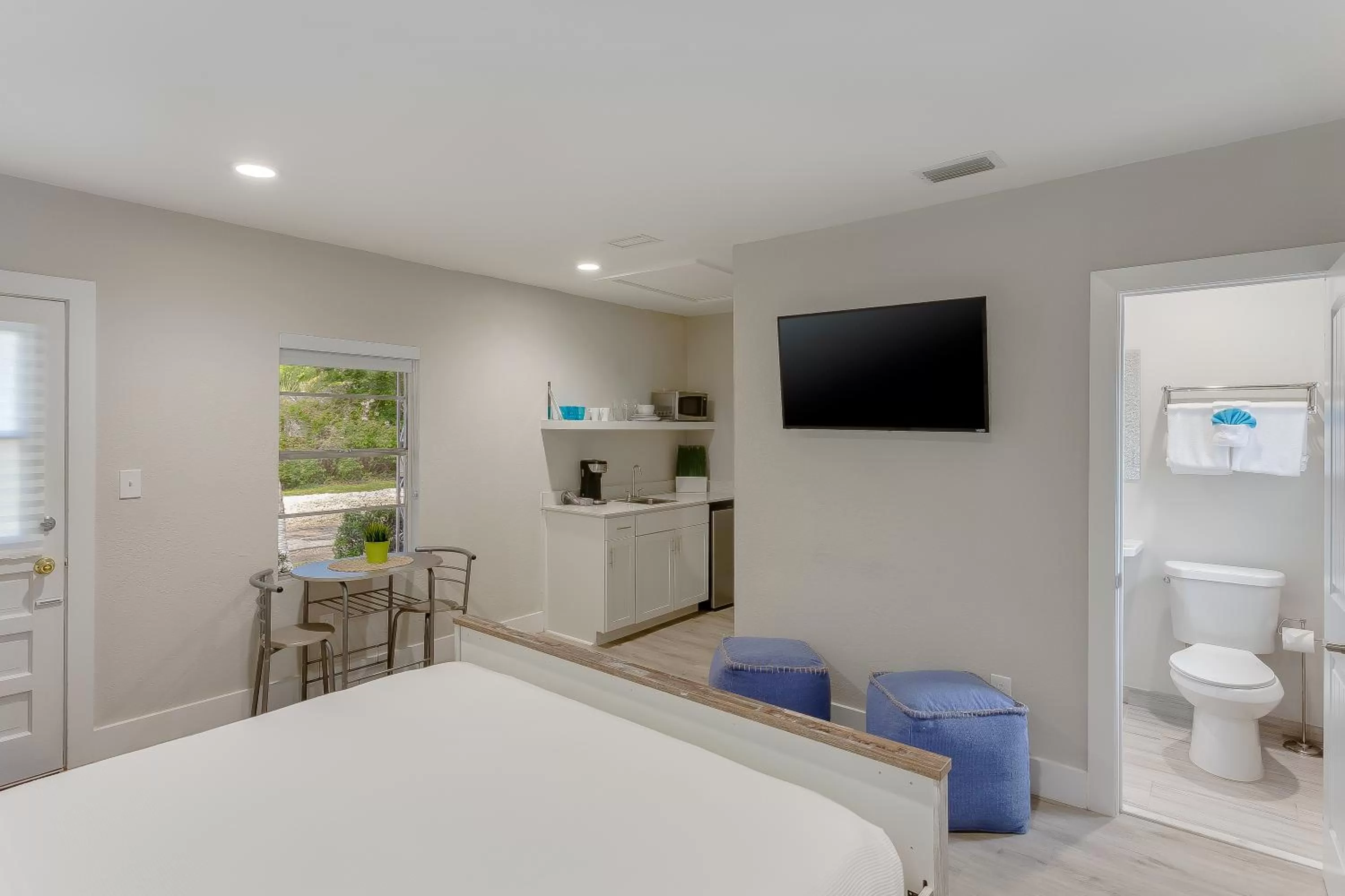 TV and multimedia, Bed in Drift Hotel