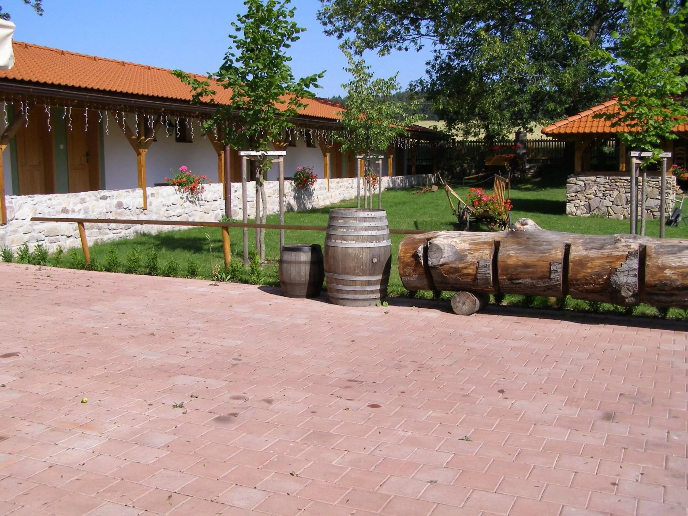 Facade/entrance in Hotel Na Statku Mirošov