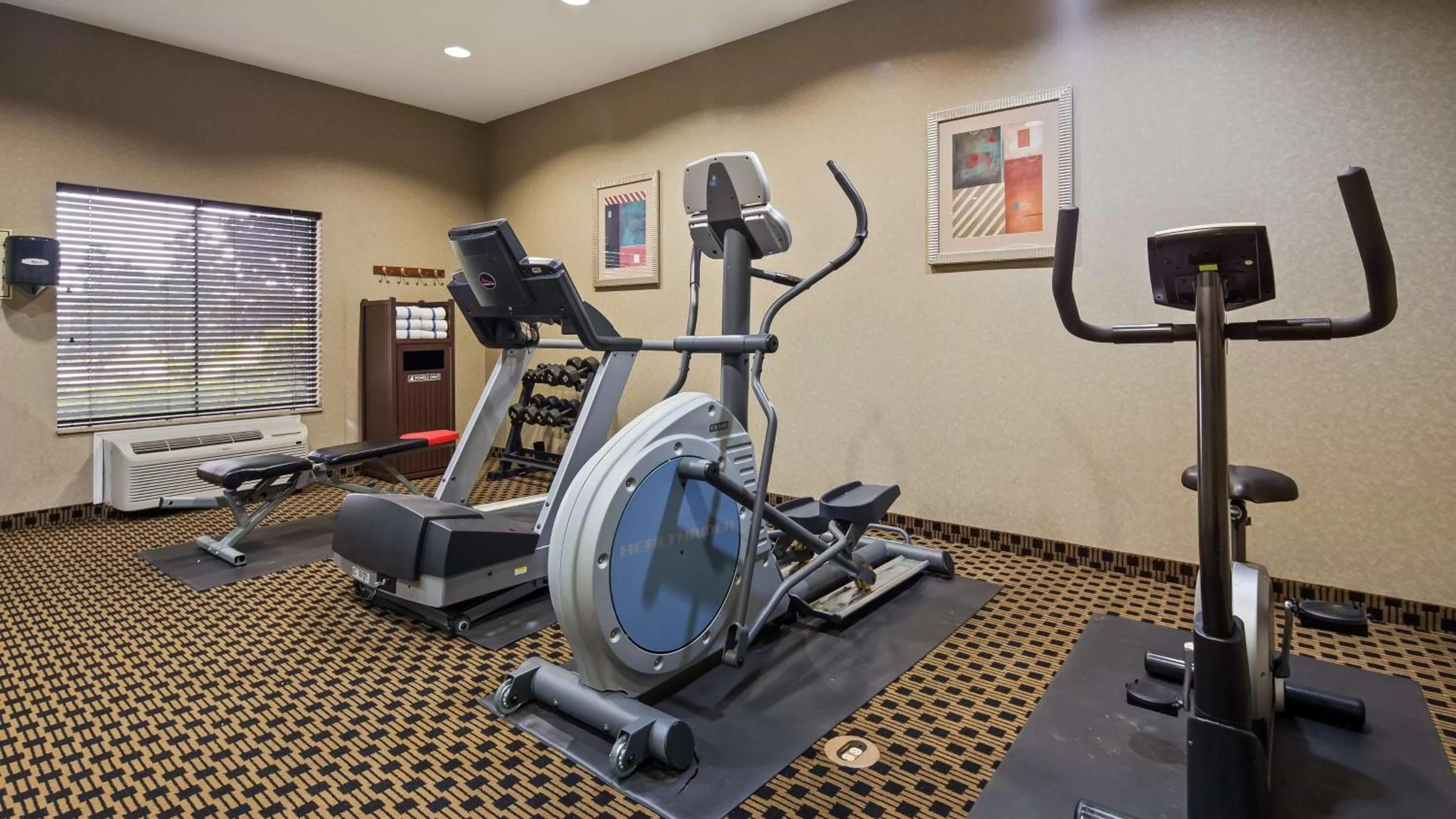Fitness centre/facilities in Best Western Plus Goodman Inn & Suites