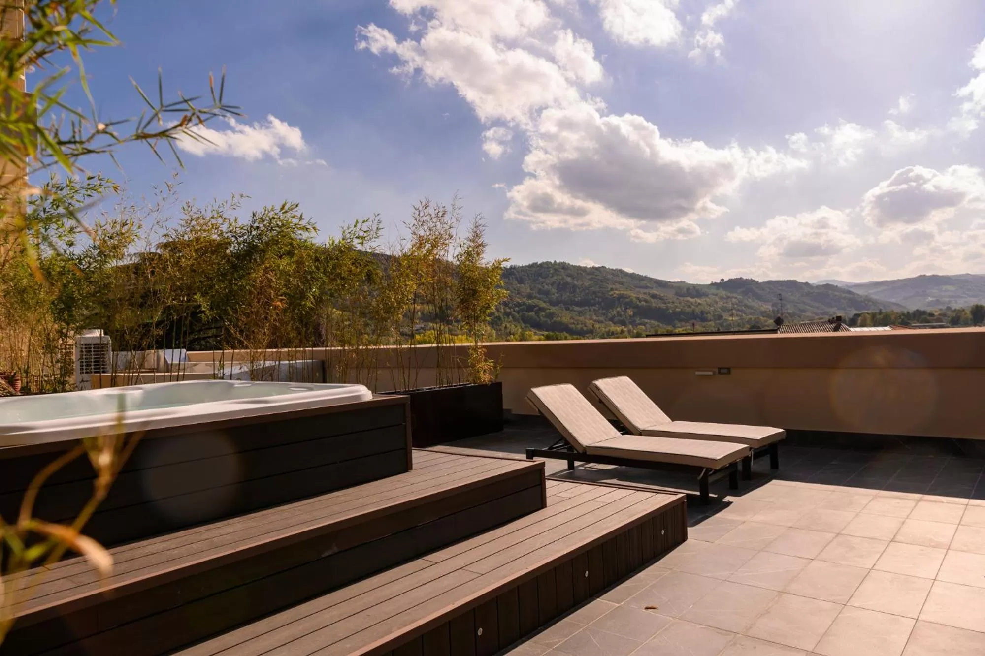 Balcony/Terrace in Grand Hotel Castrocaro Longlife Formula
