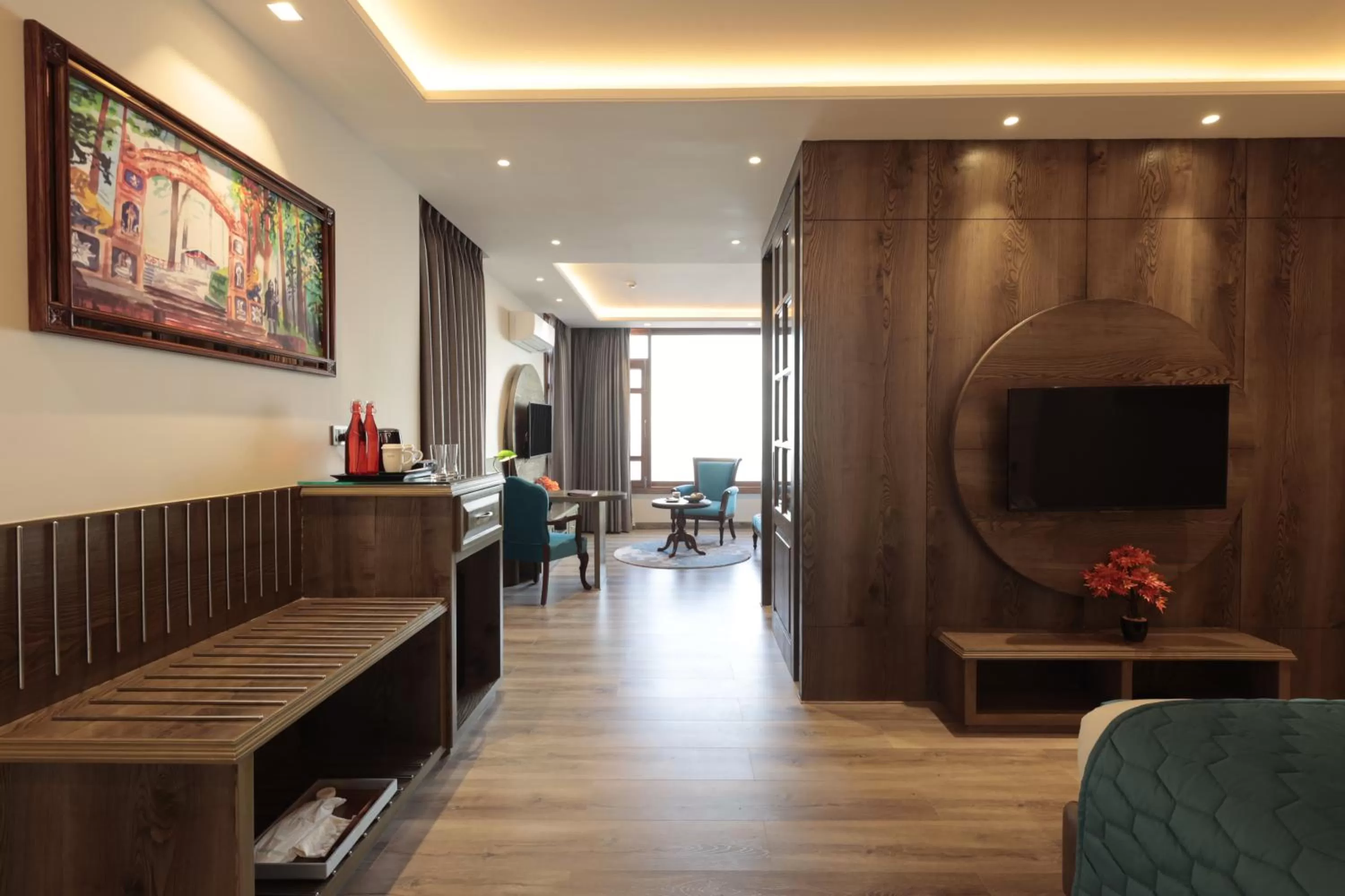 Photo of the whole room in WelcomHeritage Elysium Resort & Spa