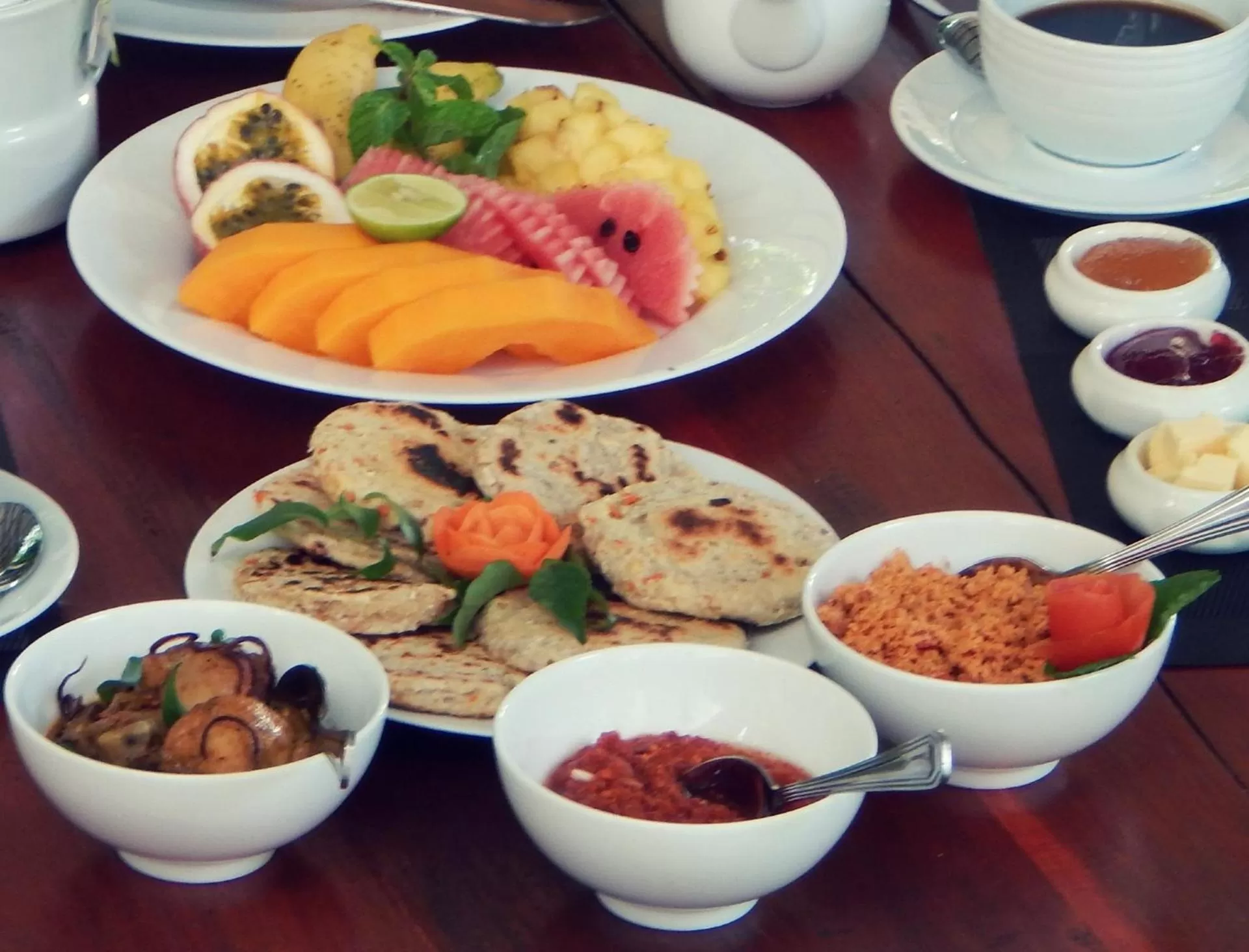 Breakfast in Villa South