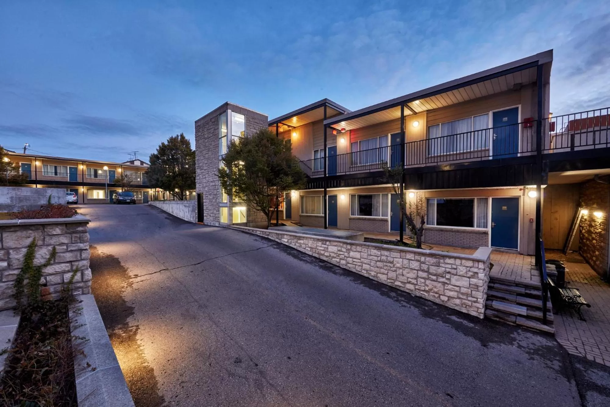 Property building in The Falls Hotel & Inn