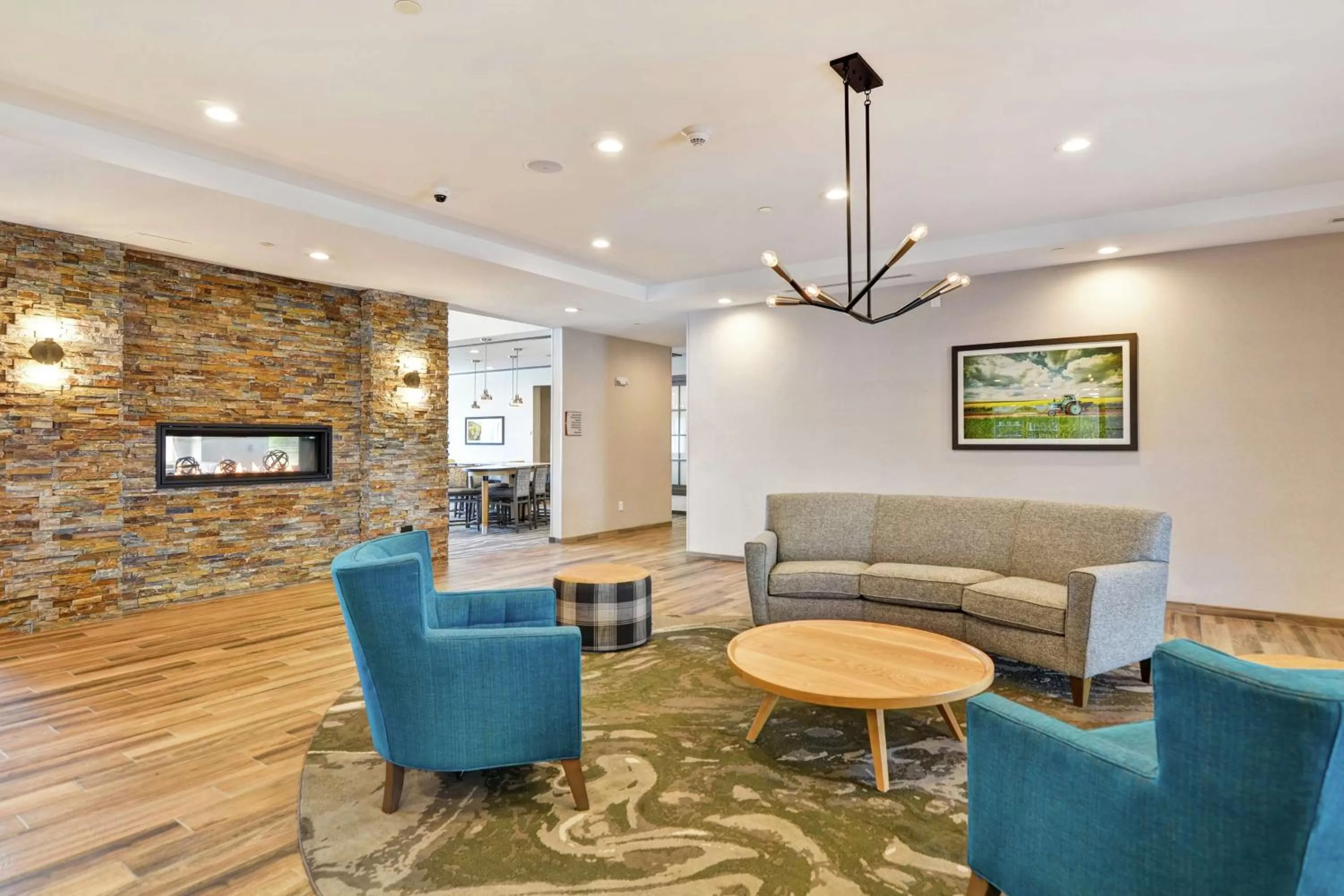 Lobby or reception in Homewood Suites By Hilton Hadley Amherst
