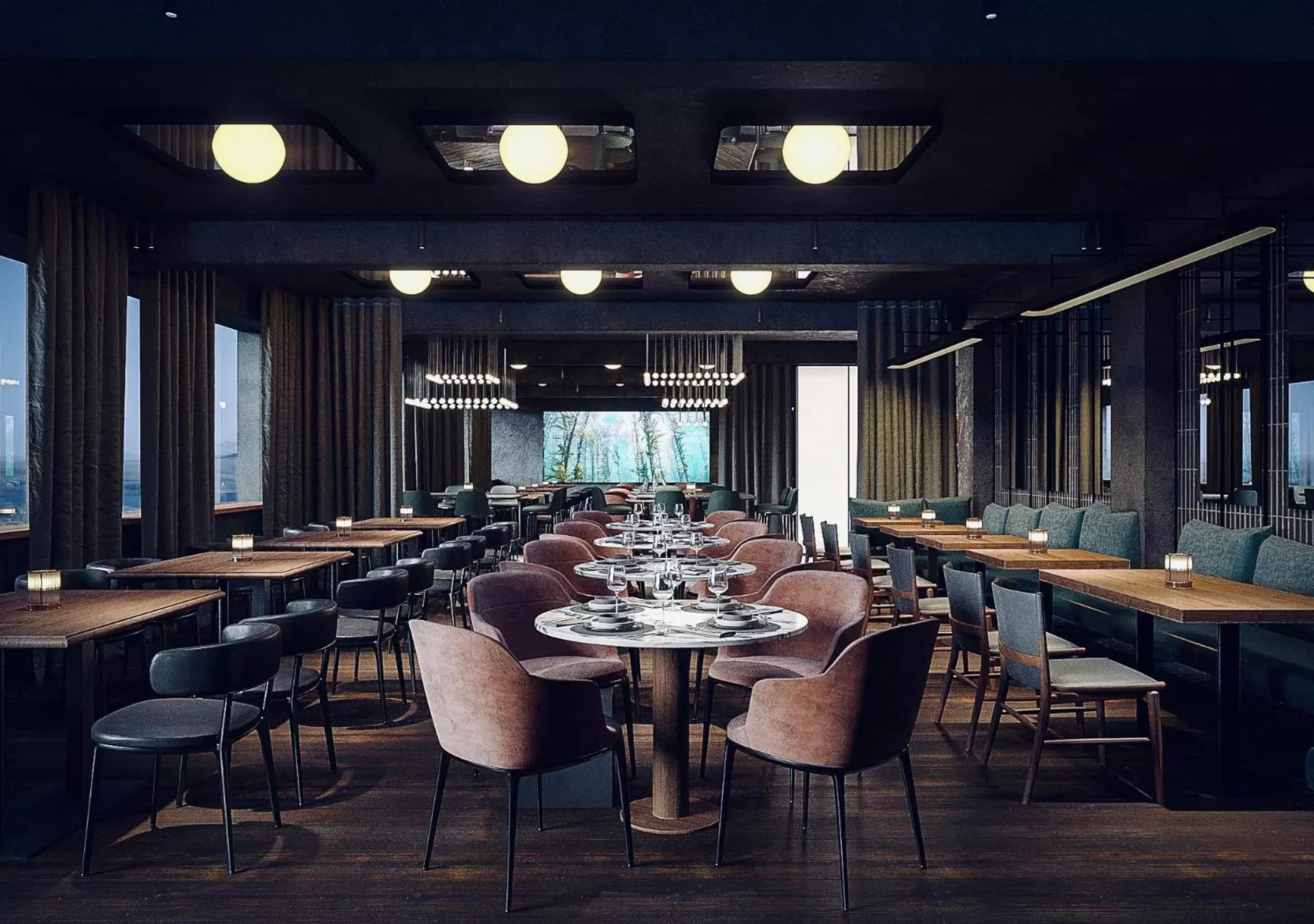 Restaurant/places to eat in Magic Hotel & Apartments Kløverhuset