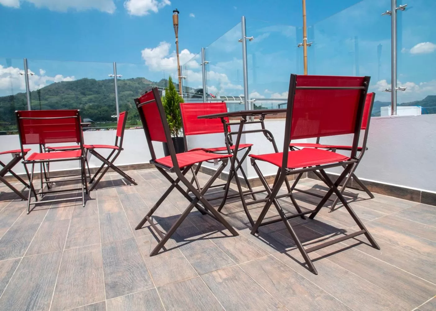 Balcony/Terrace in Hotel Grand H&R