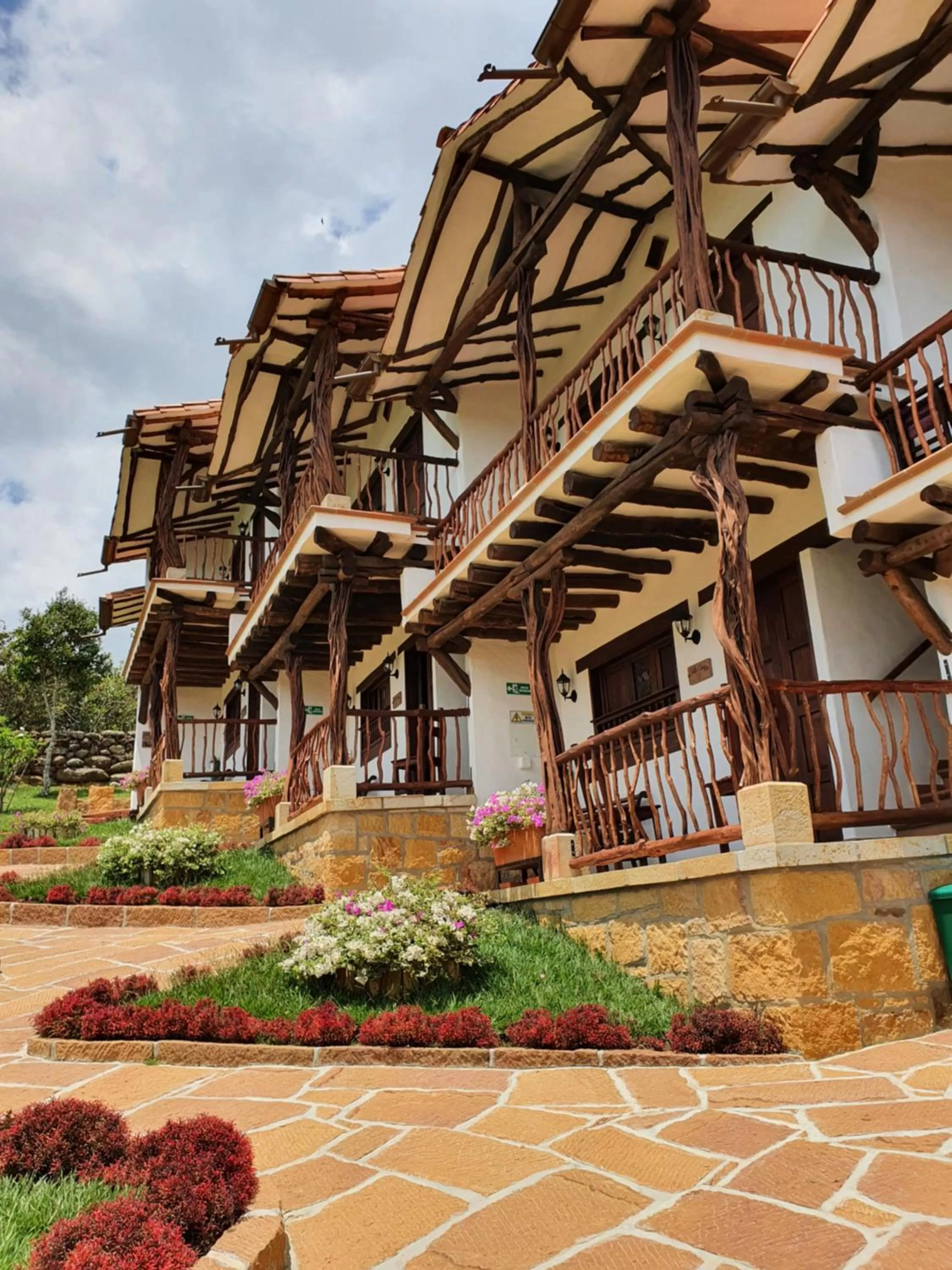 View (from property/room) in Hotel Campestre Ataraxia Barichara