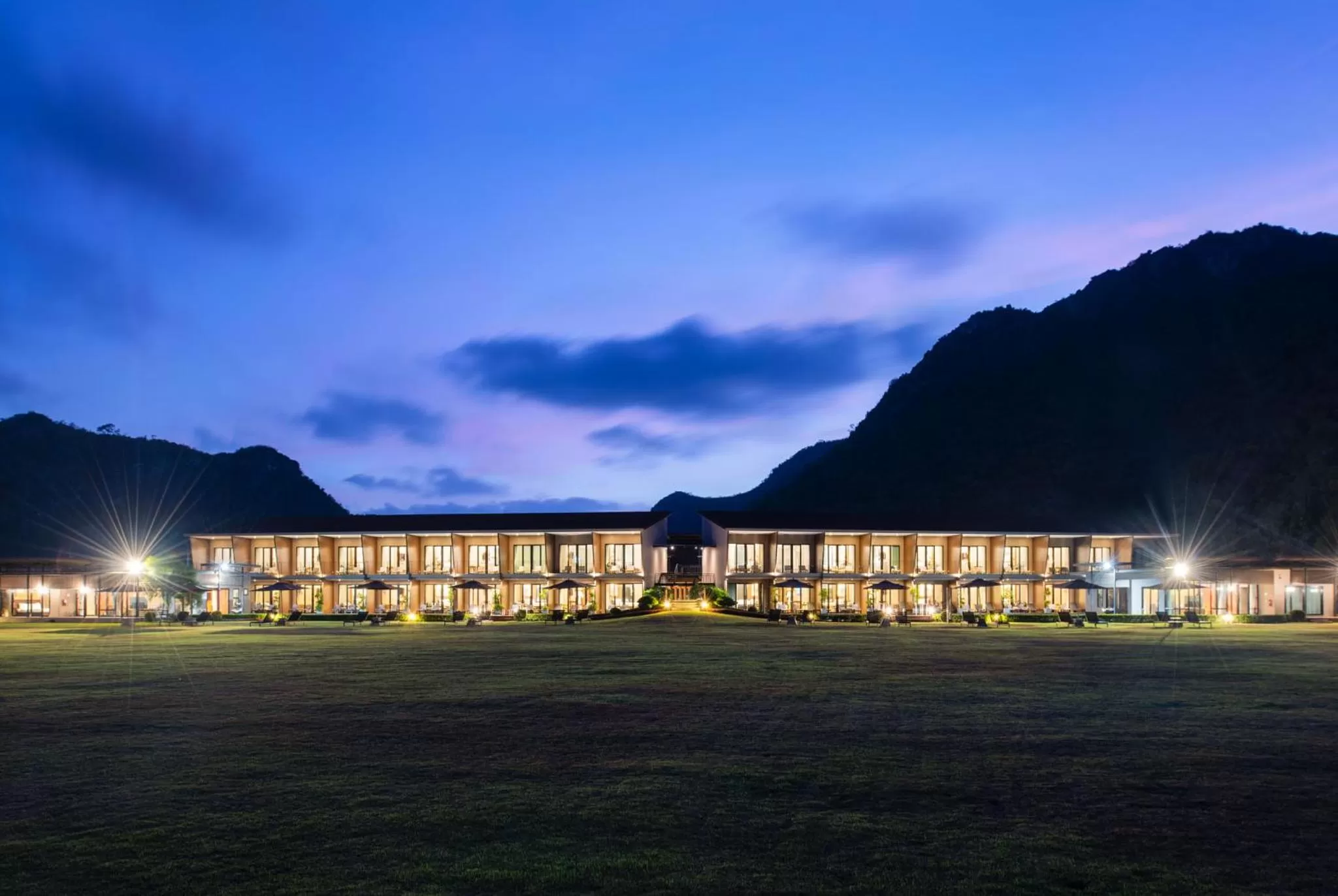 Property building in La Isla Pranburi Beach Resort