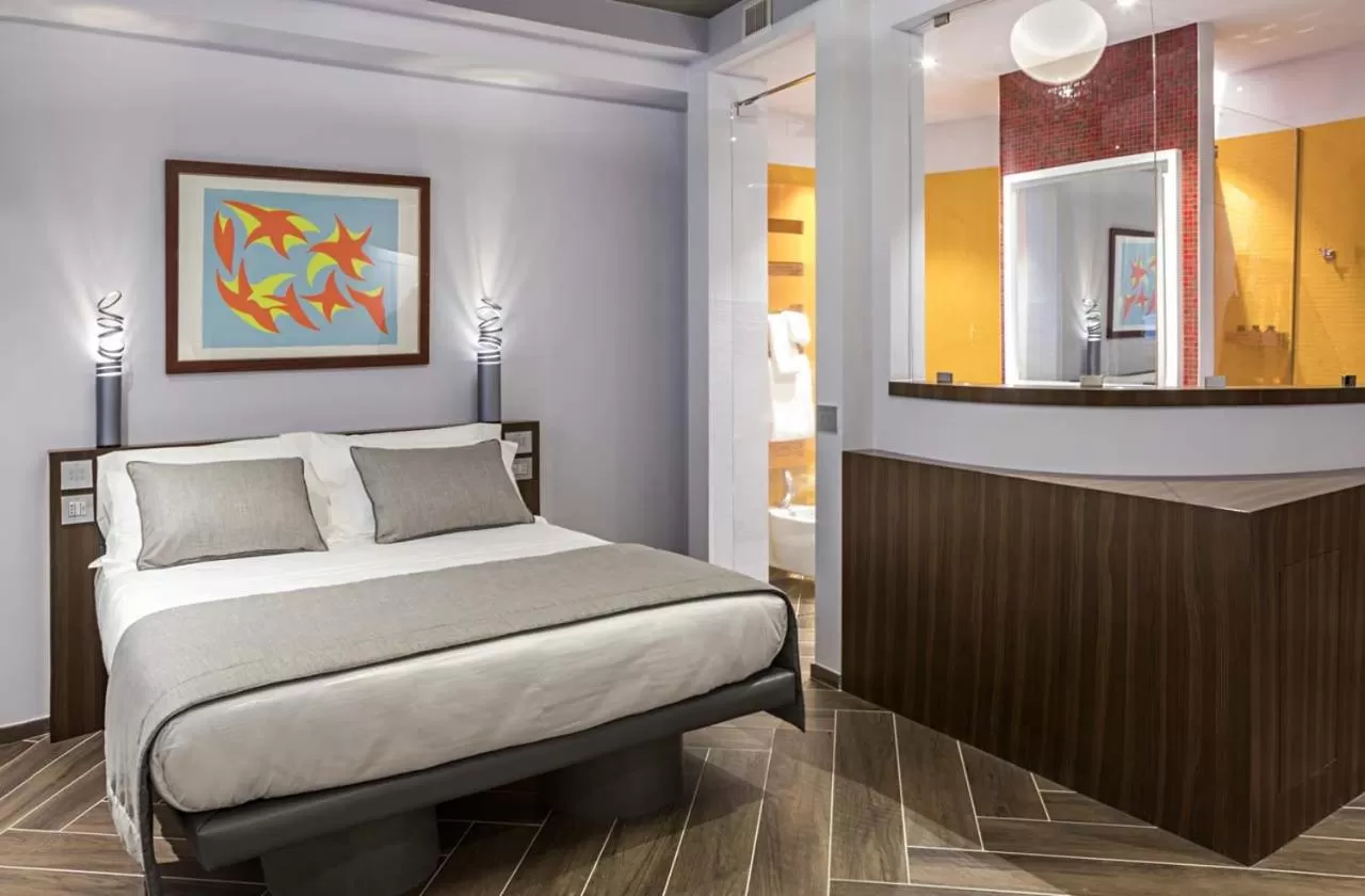 Photo of the whole room, Bed in Borgo San Barbato Resort Spa & Golf