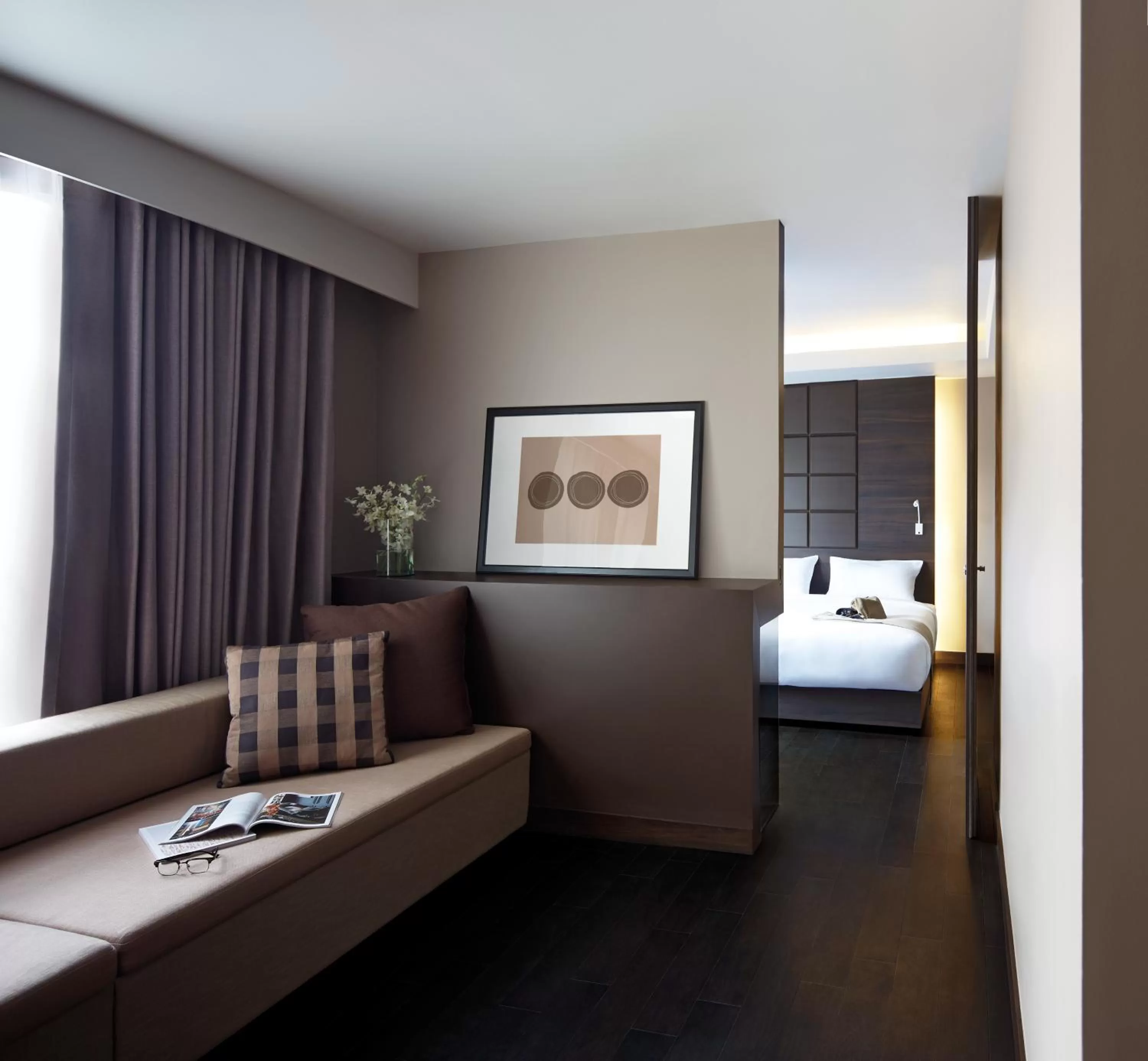 Living room, Bed in Happy 3