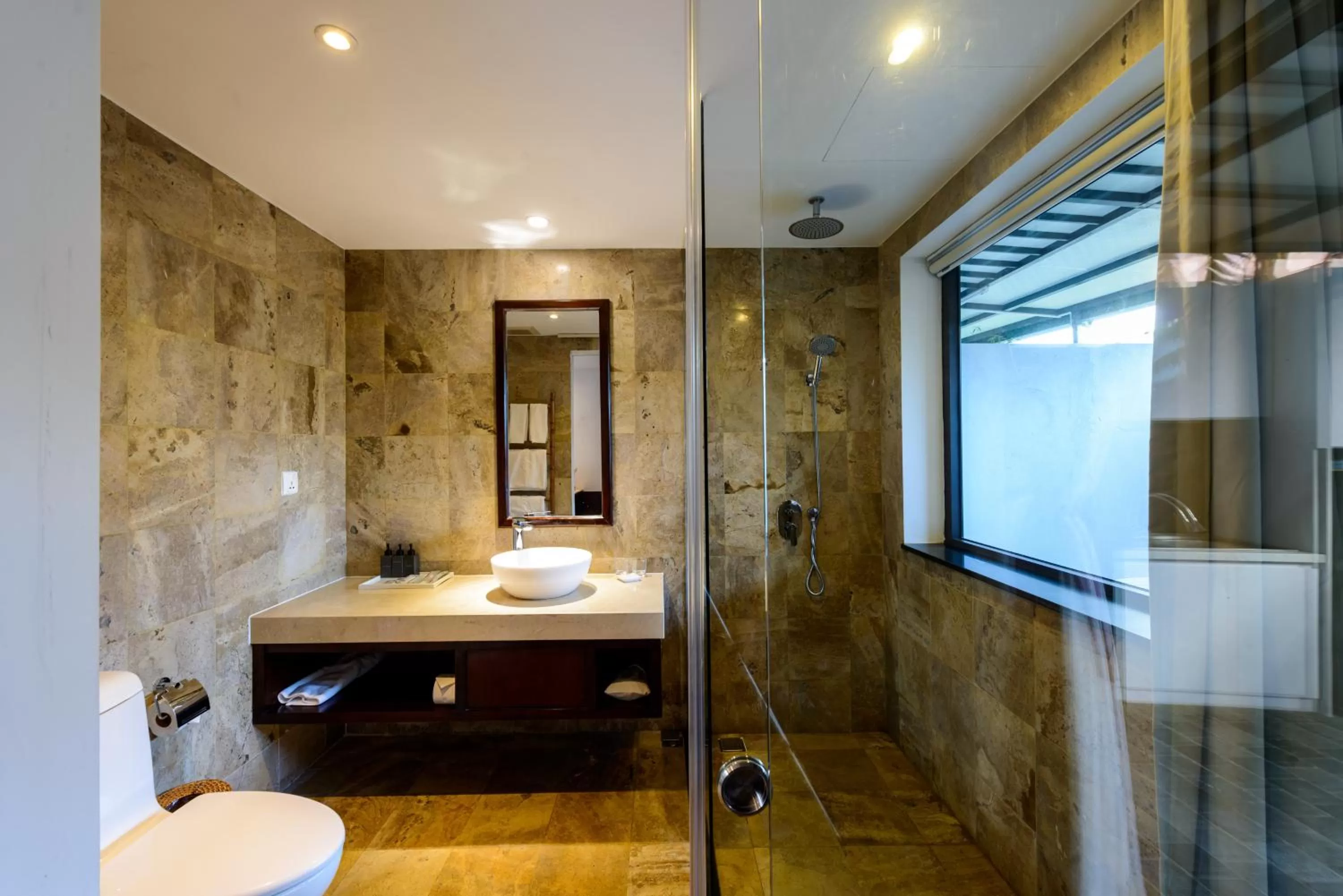 Shower in SENVILA Boutique Resort & Spa