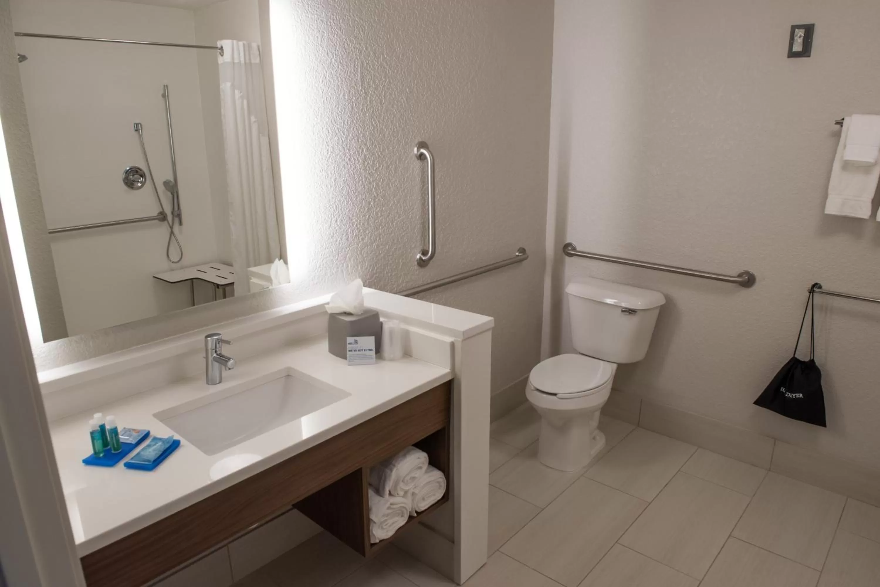 Bathroom in Holiday Inn Express & Suites - Dayton Southwest by IHG
