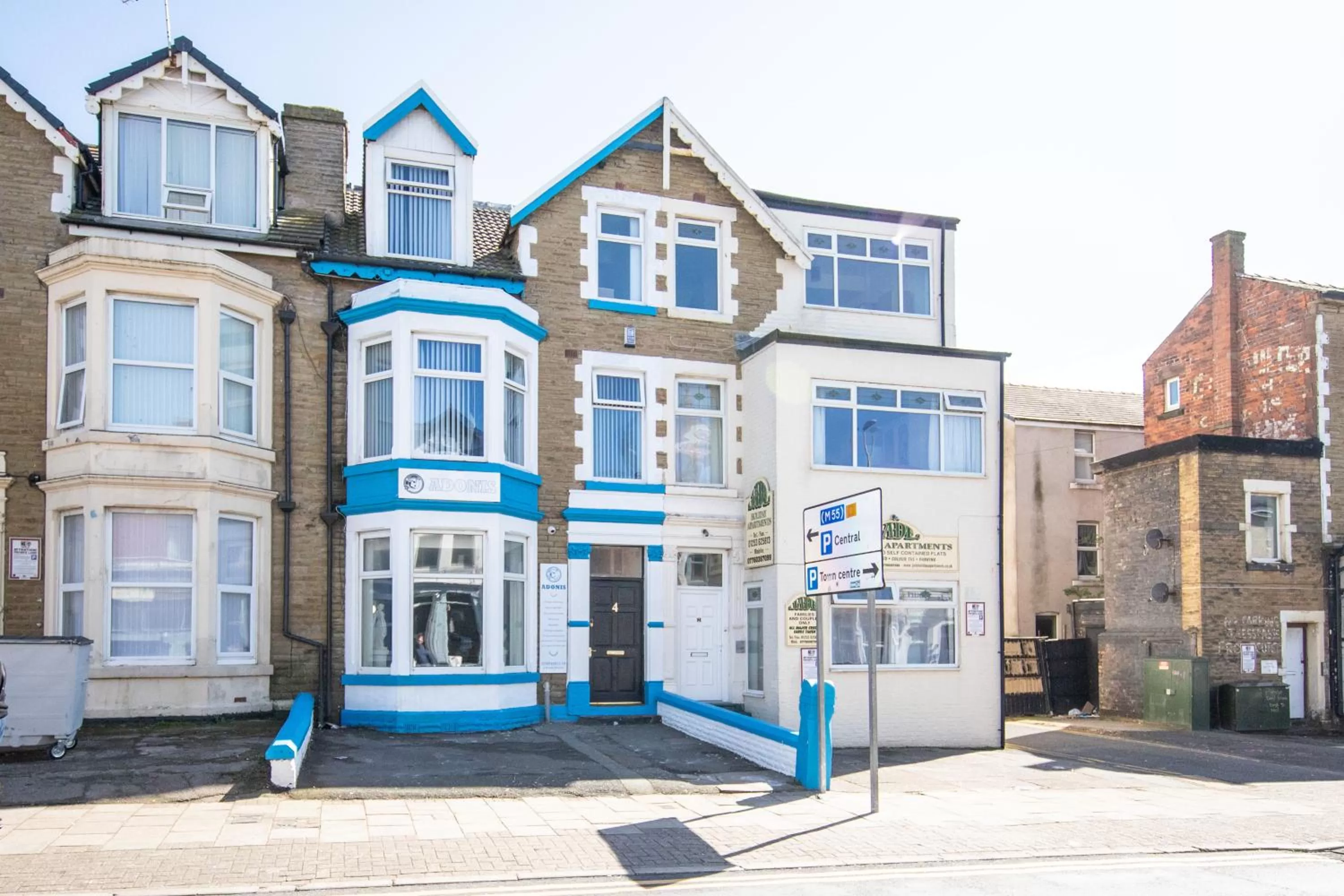 Property building in The Adonis Hotel