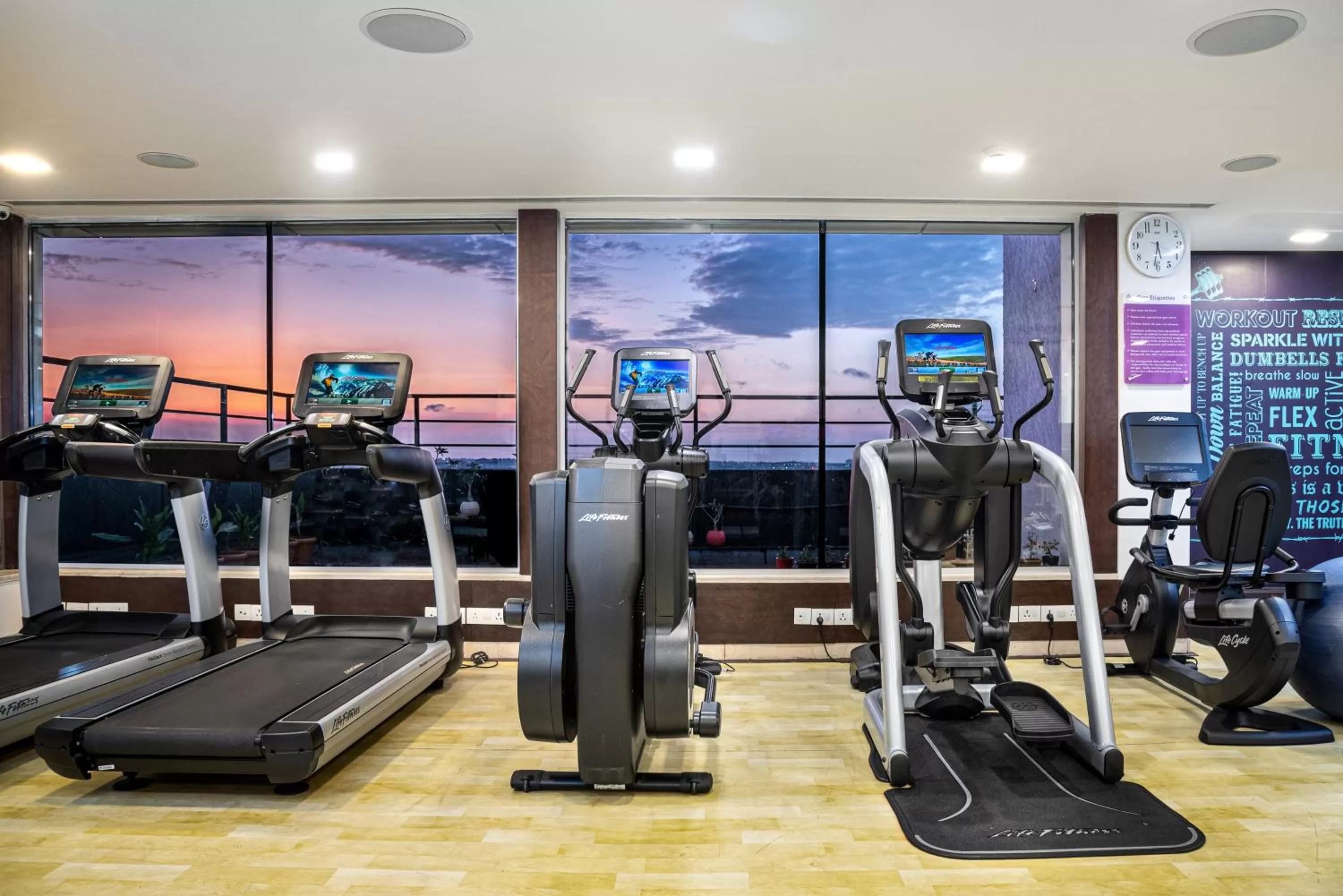 Fitness centre/facilities in Mercure Hyderabad KCP Banjara Hills, An Accor Hotel