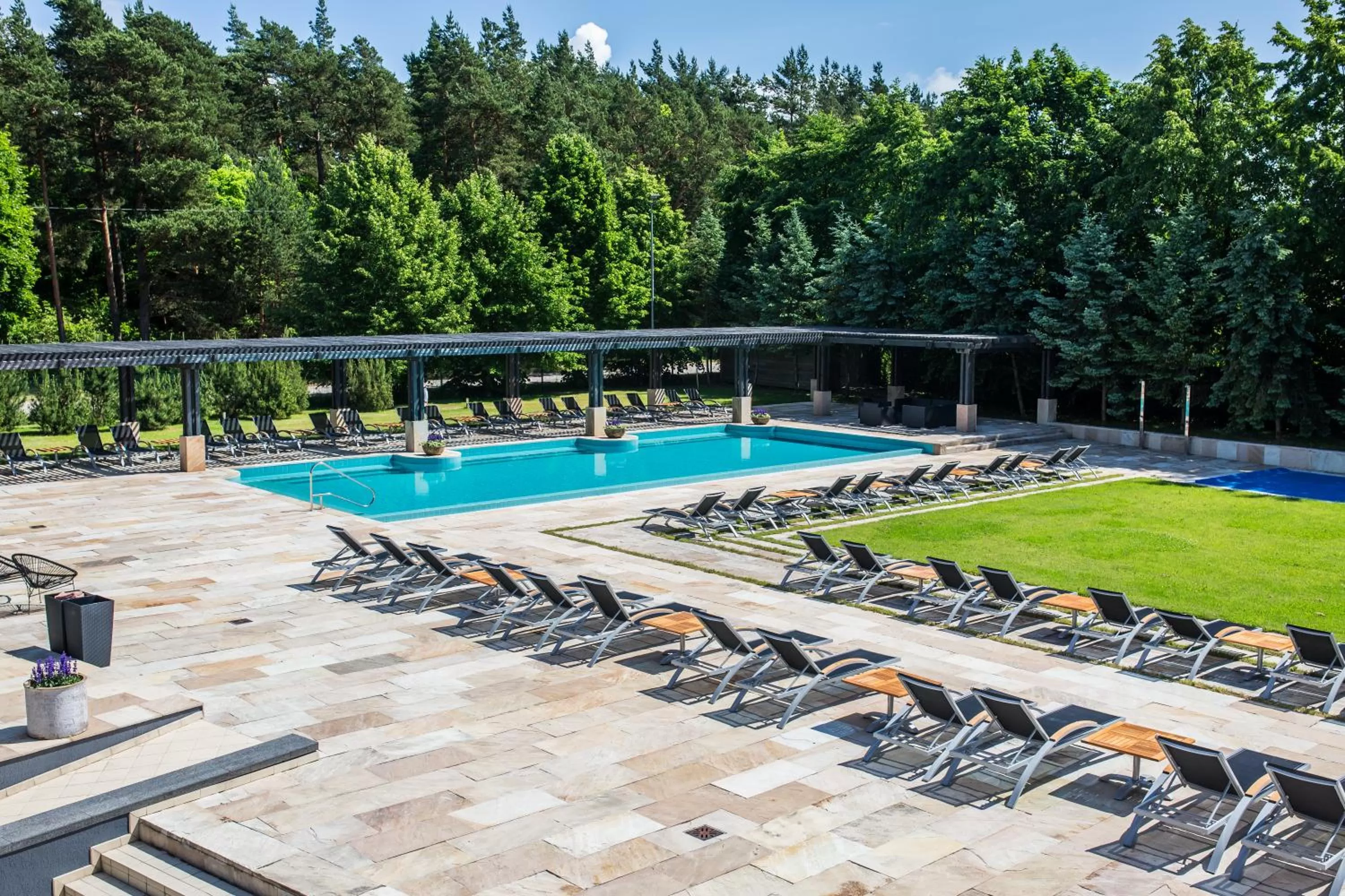 Swimming pool in Mercure Palanga Vanagupe Resort & SPA