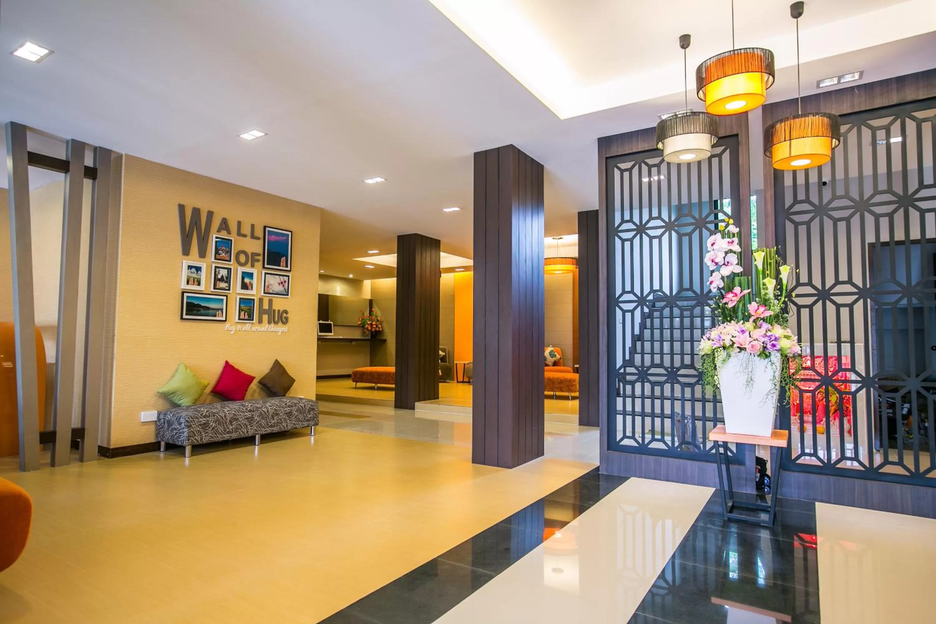 Lobby or reception in De Hug Hotel & Residence