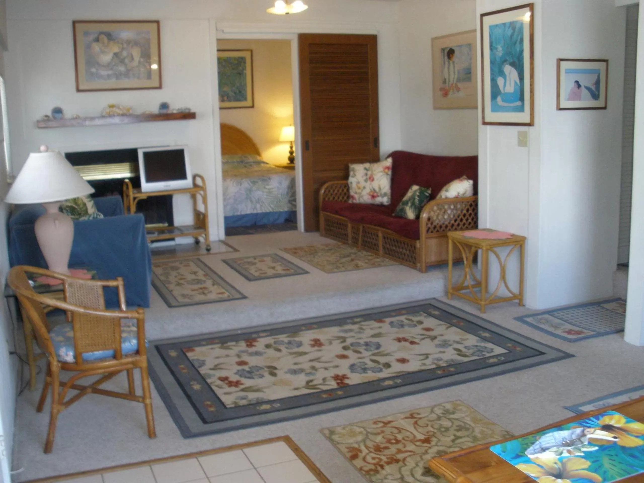 Lounge/Bar in Belle Vue Waimea B&B Corporation - Big Island of Hawaii