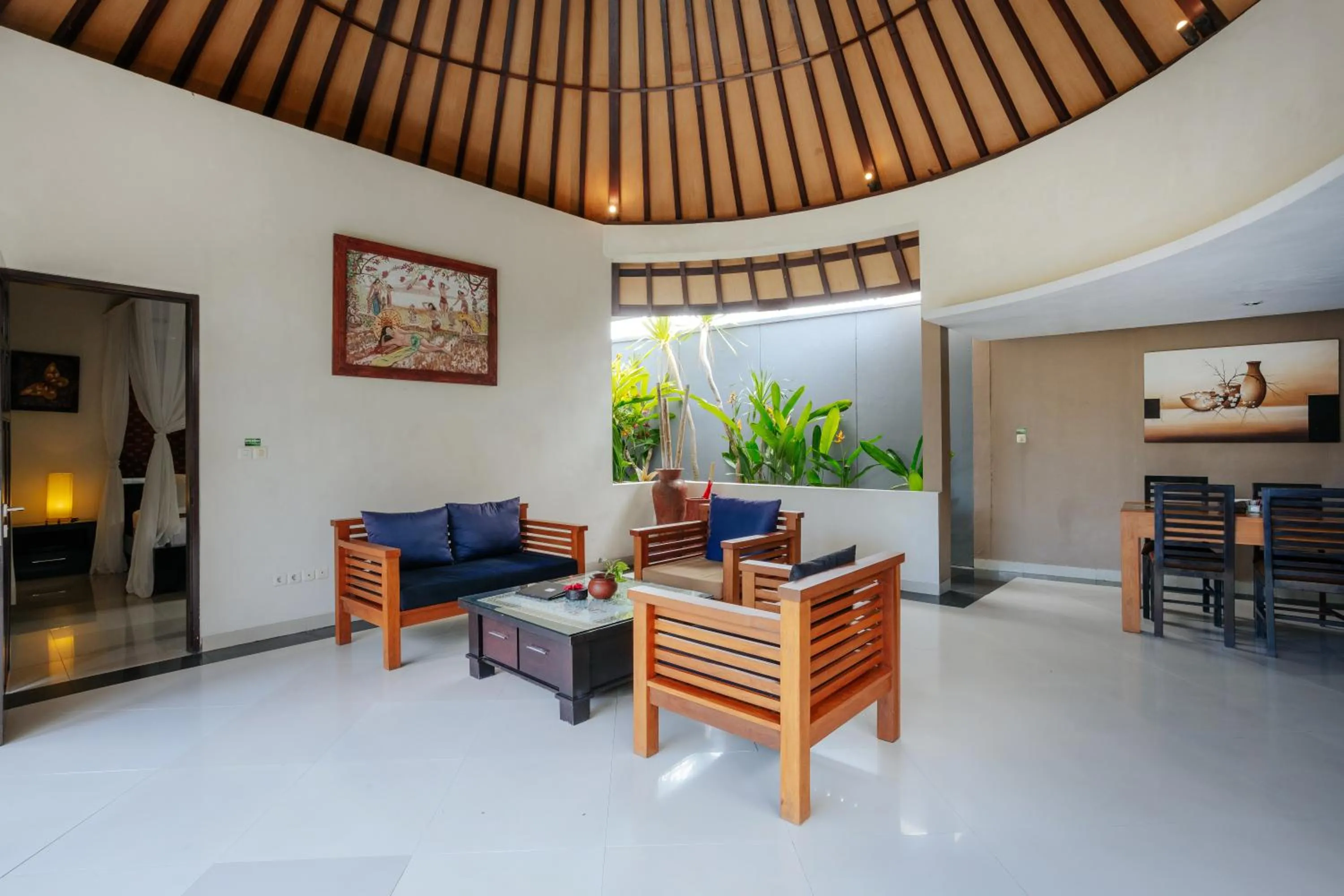 Living room in The Bidadari Villas and Spa Umalas - Seminyak