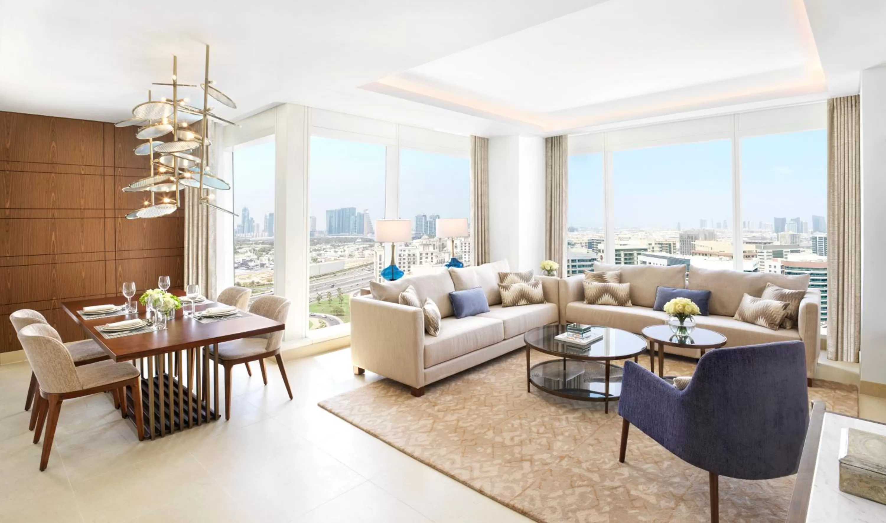 Living room in Sofitel Dubai The Obelisk