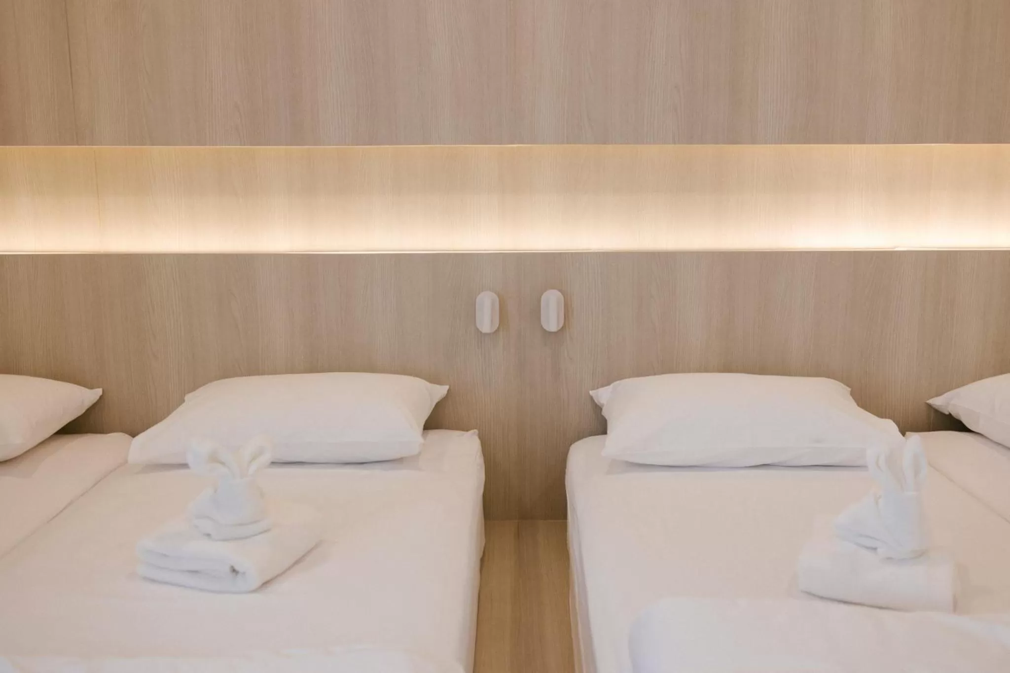 Bed in Nappiness Hotel