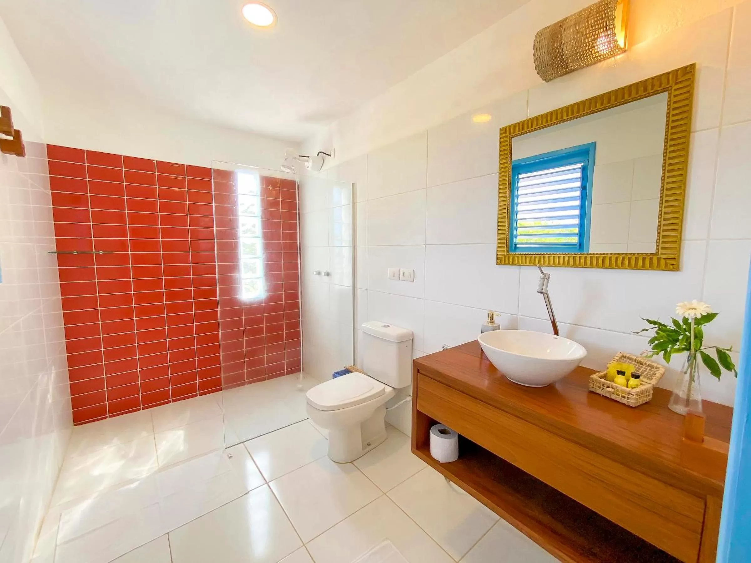 Bathroom in Pousada Villa Tatuamunha