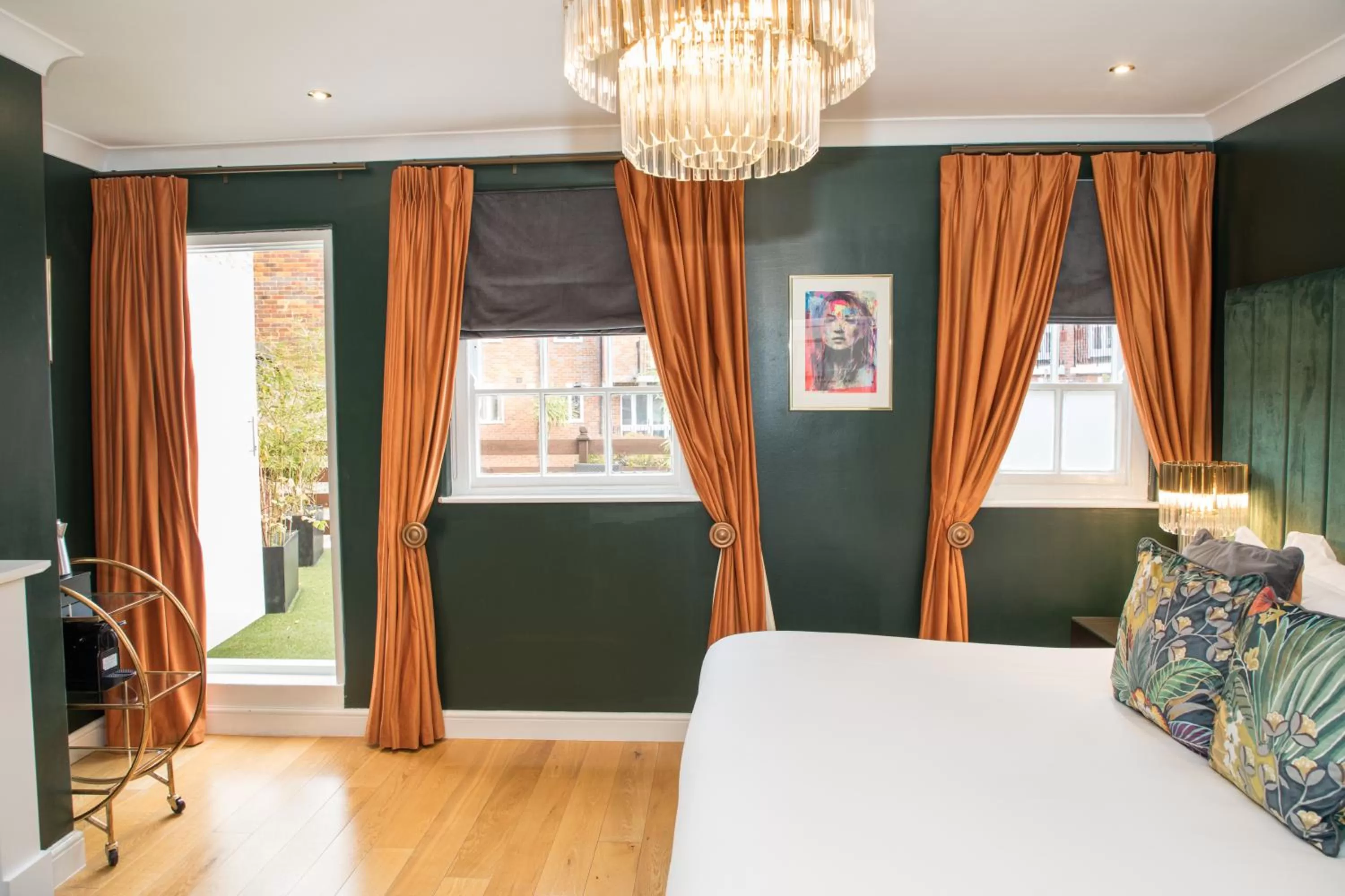 Bed in The Eton Mess Boutique Hotel