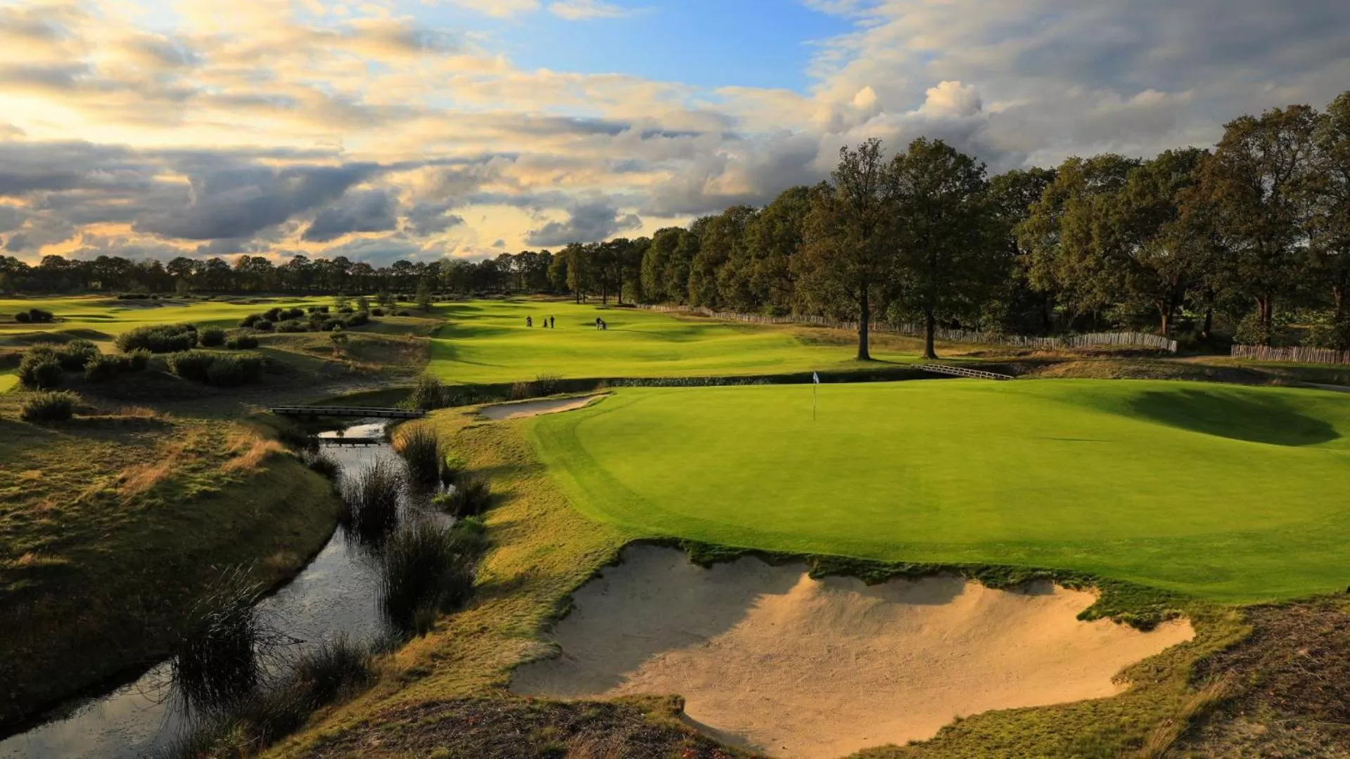 Golfcourse in de Merel