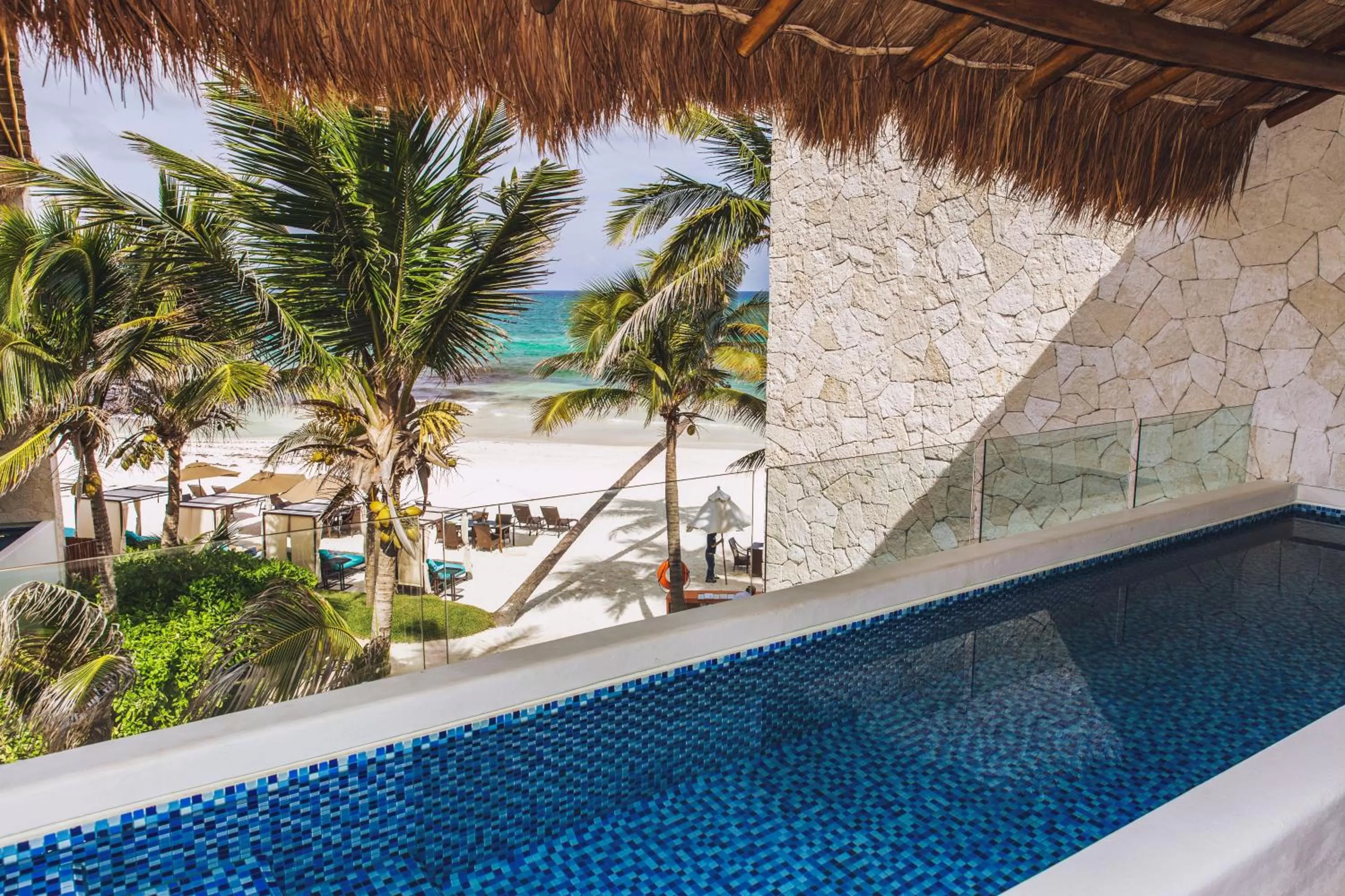 Swimming pool in Tago Tulum by G Hotels