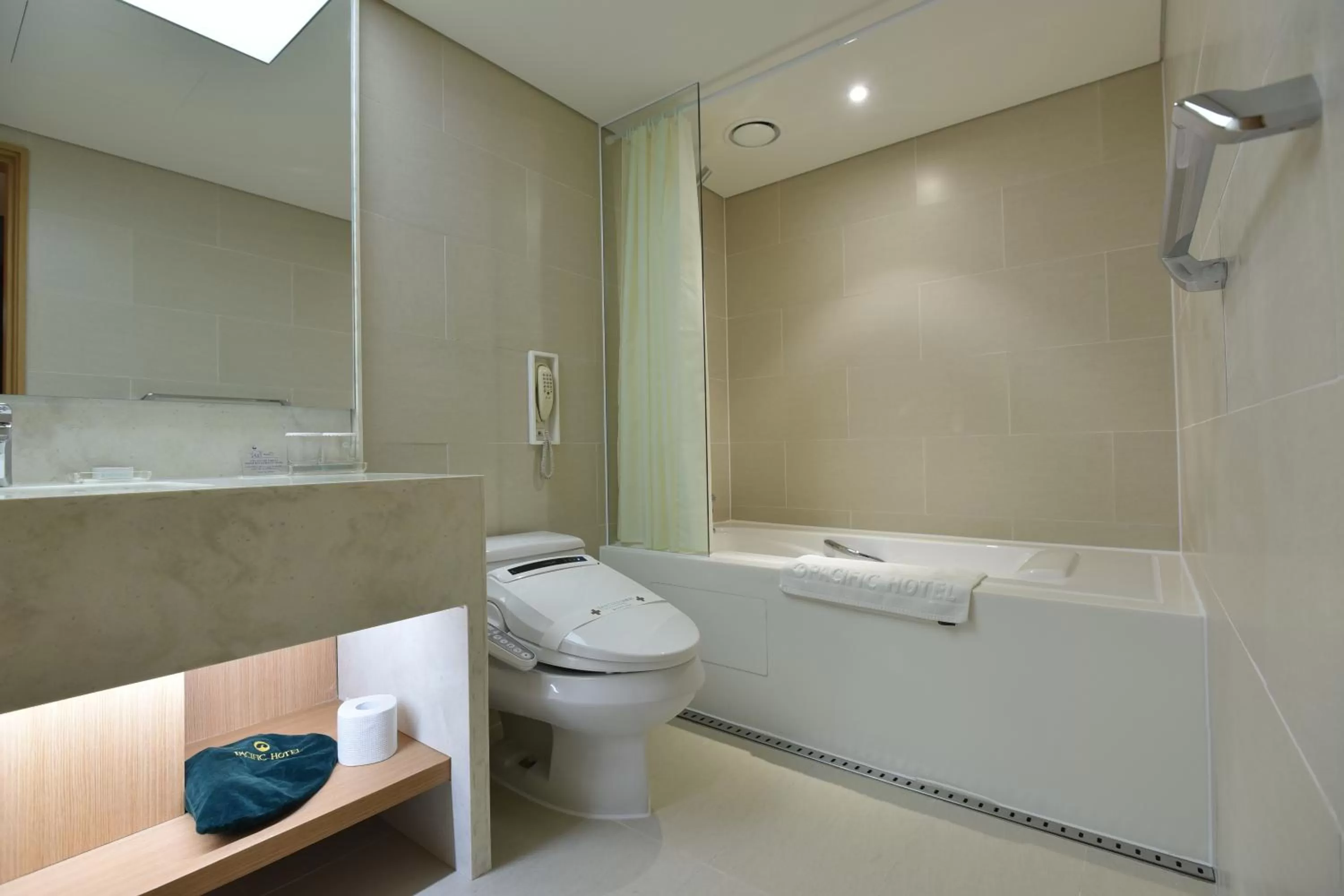 Bathroom in Pacific Hotel