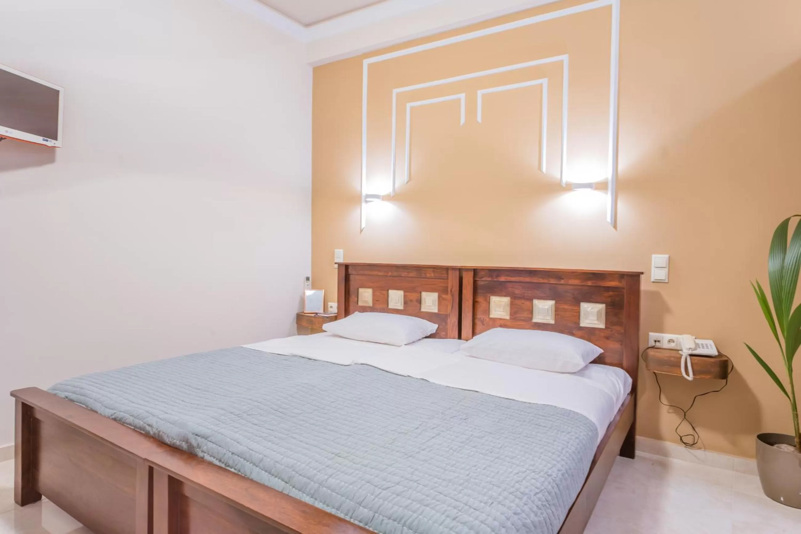 Bed in The Stone Manor , Noho boutique hotel Thissio