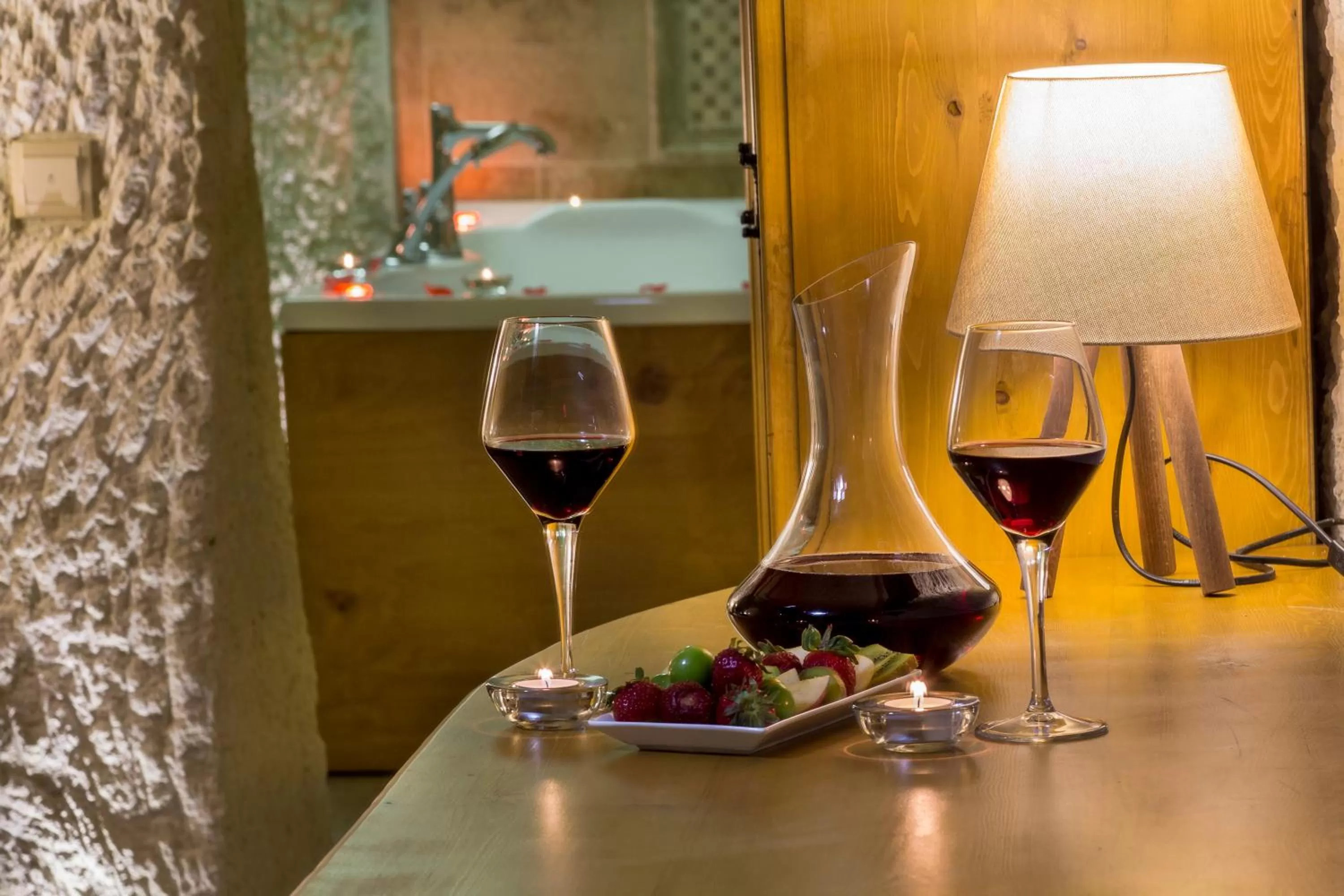 Bathroom in Azure Cave Suites - Cappadocia