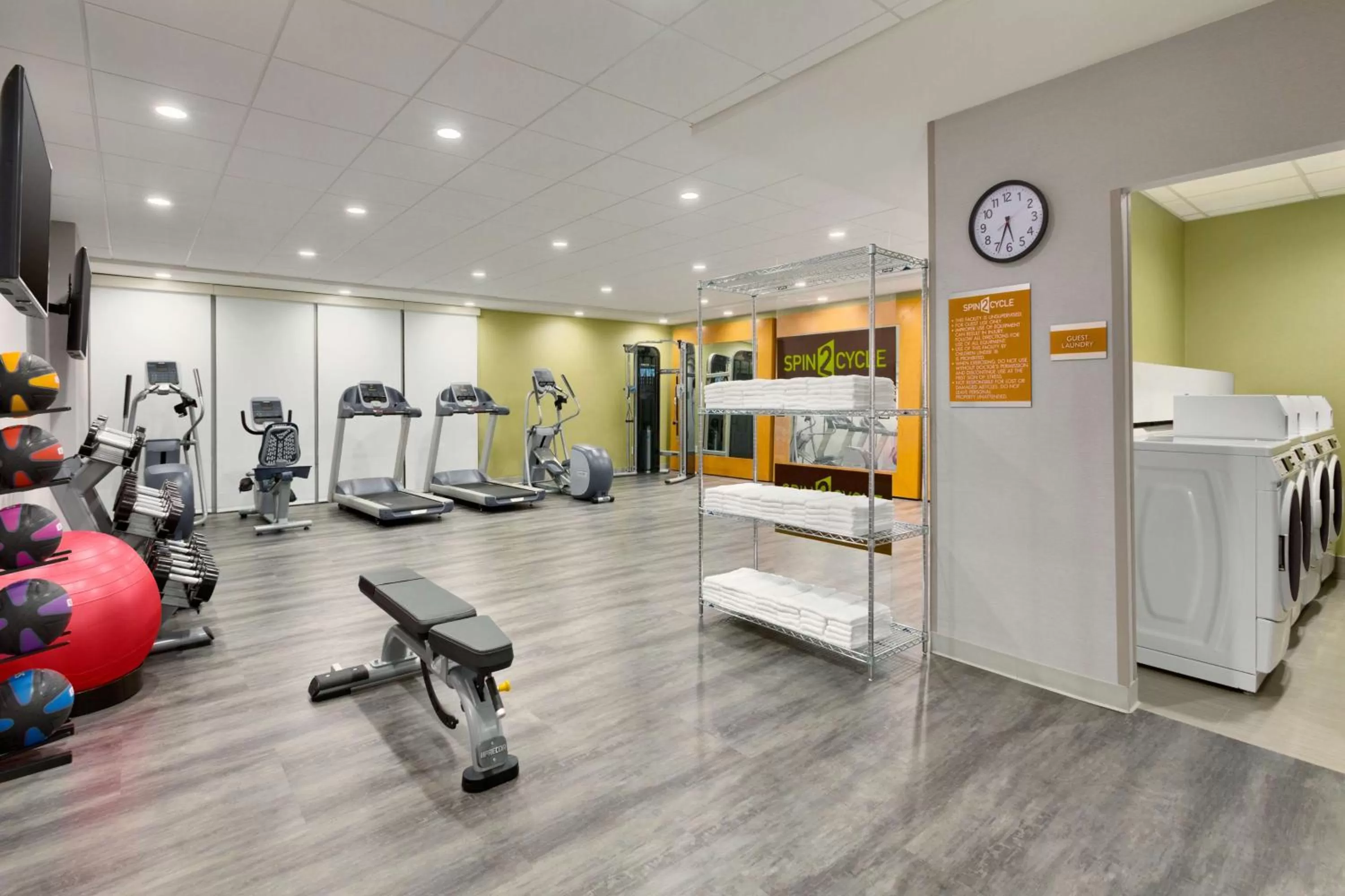 Fitness centre/facilities in Home2 Suites by Hilton Shenandoah The Woodlands