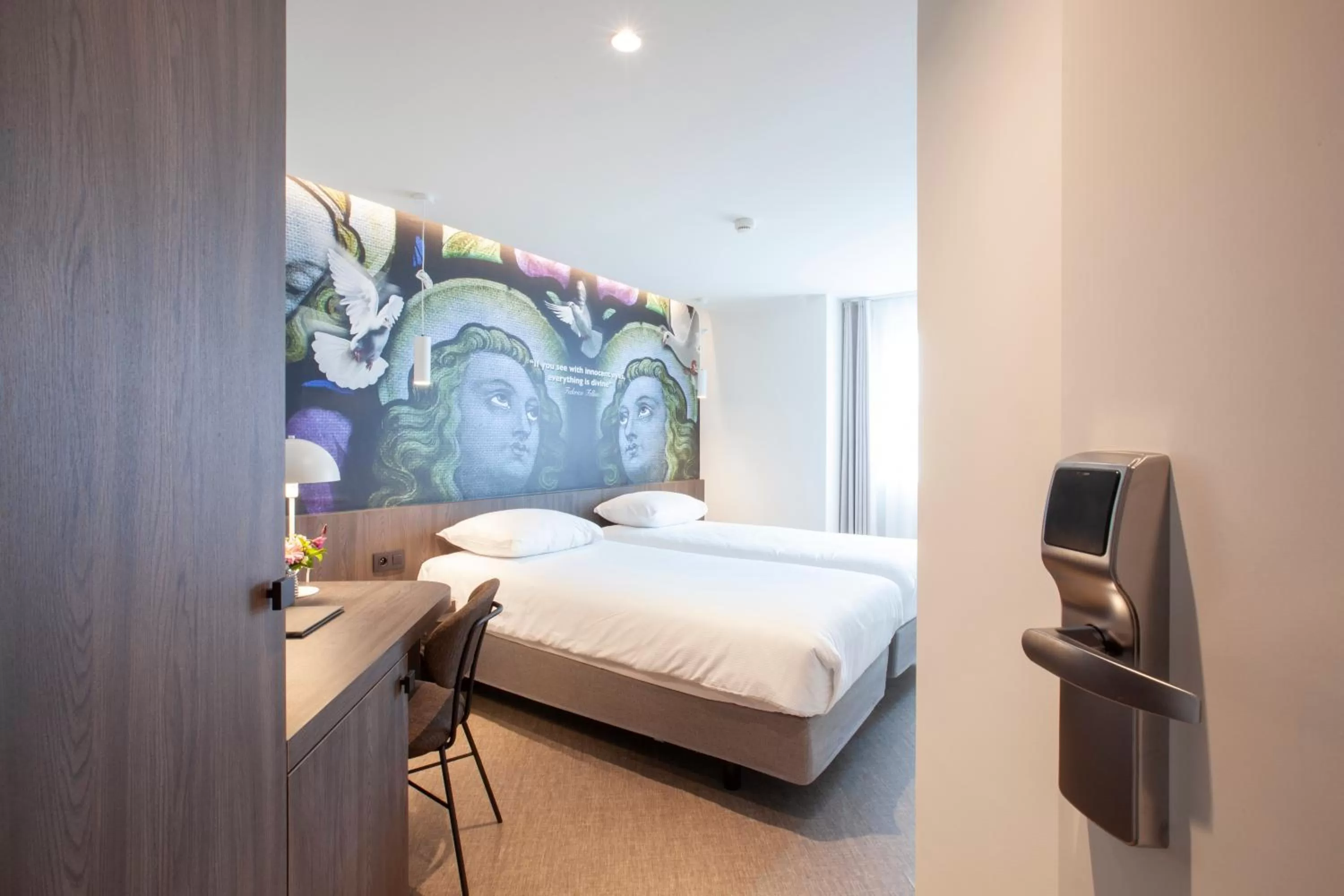 Bed in Hotel The Shepherd