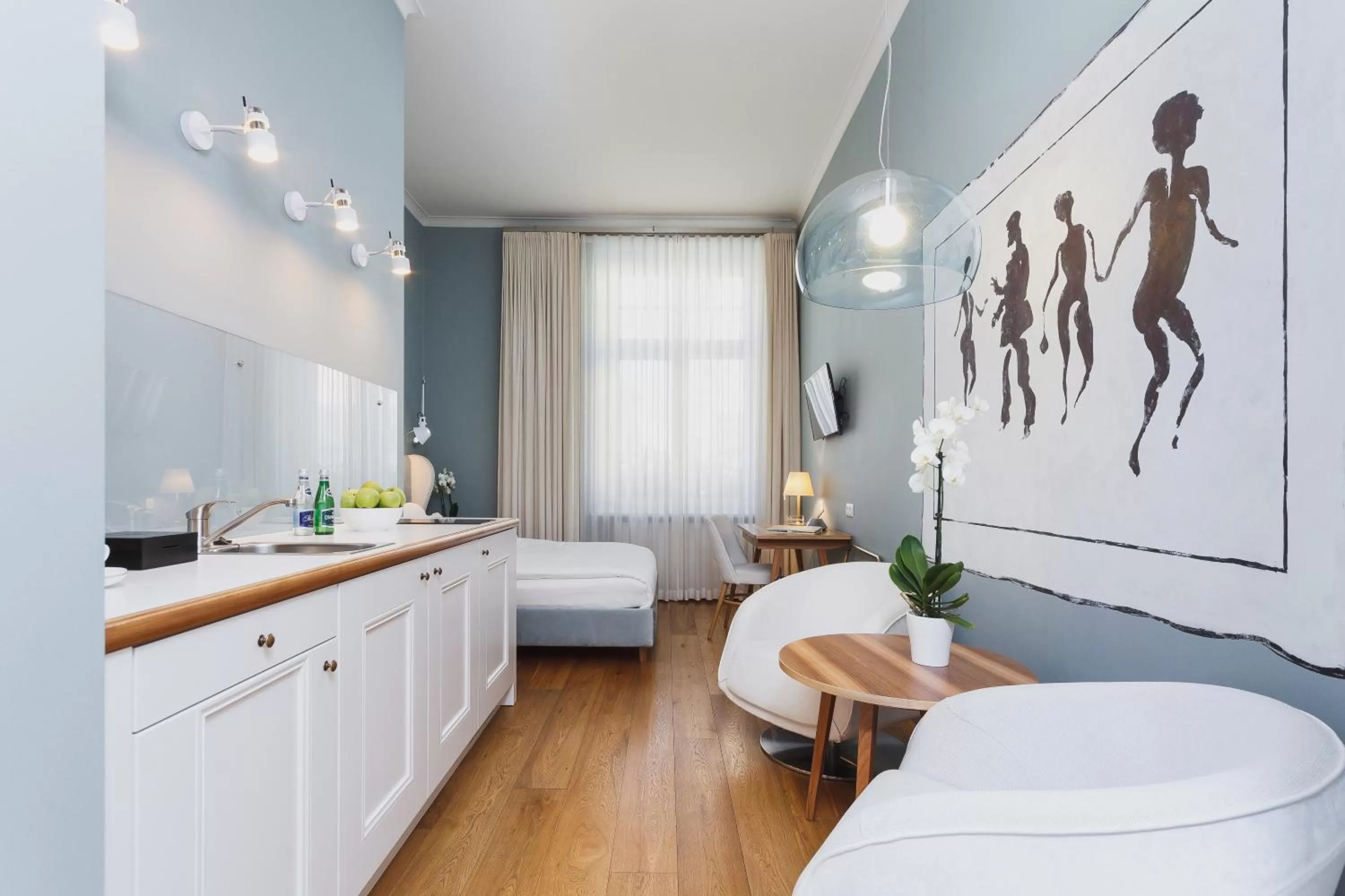 Kitchen or kitchenette in Apartamenty Bracka 6