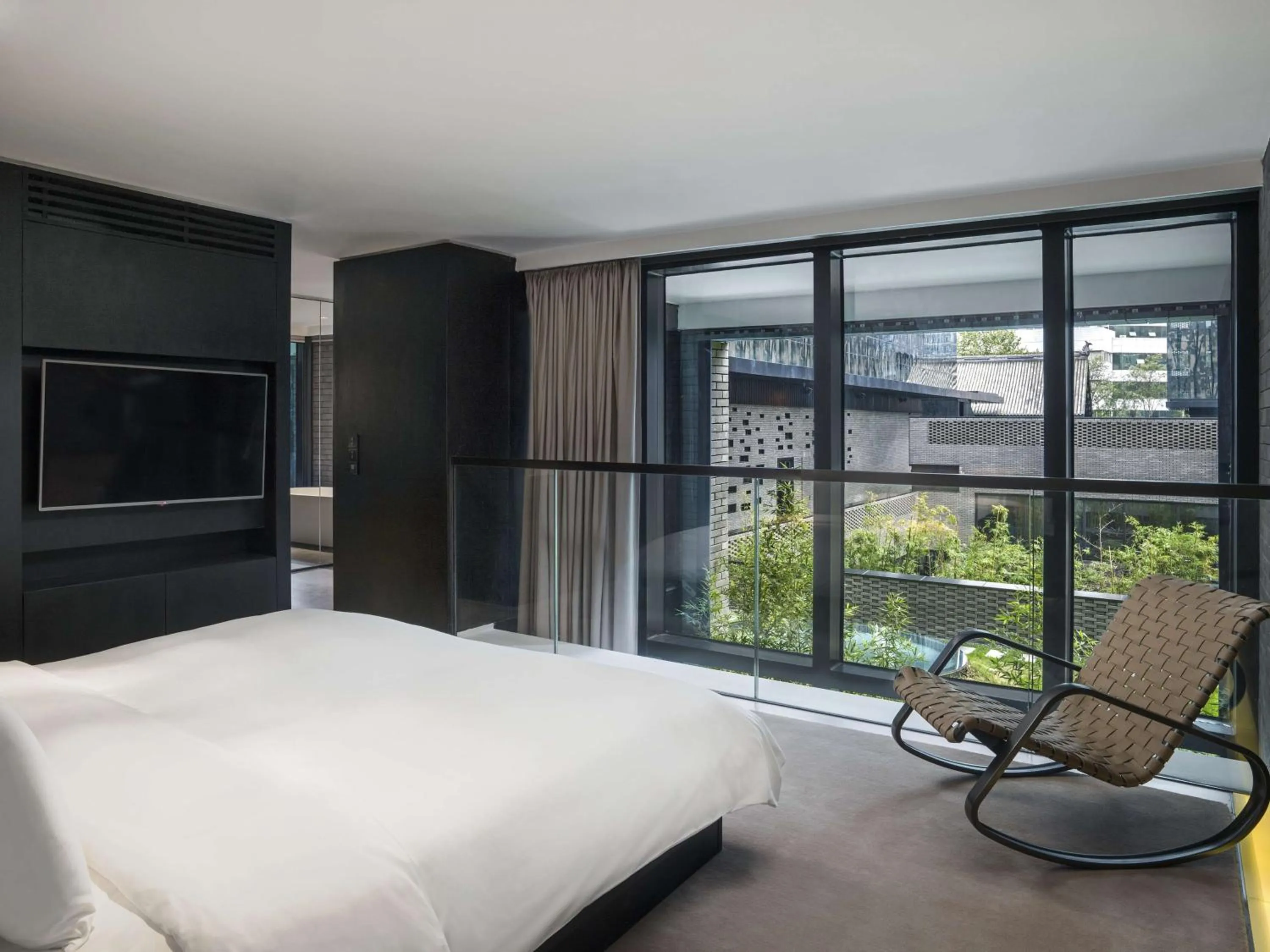 On site, Bed in The Temple House