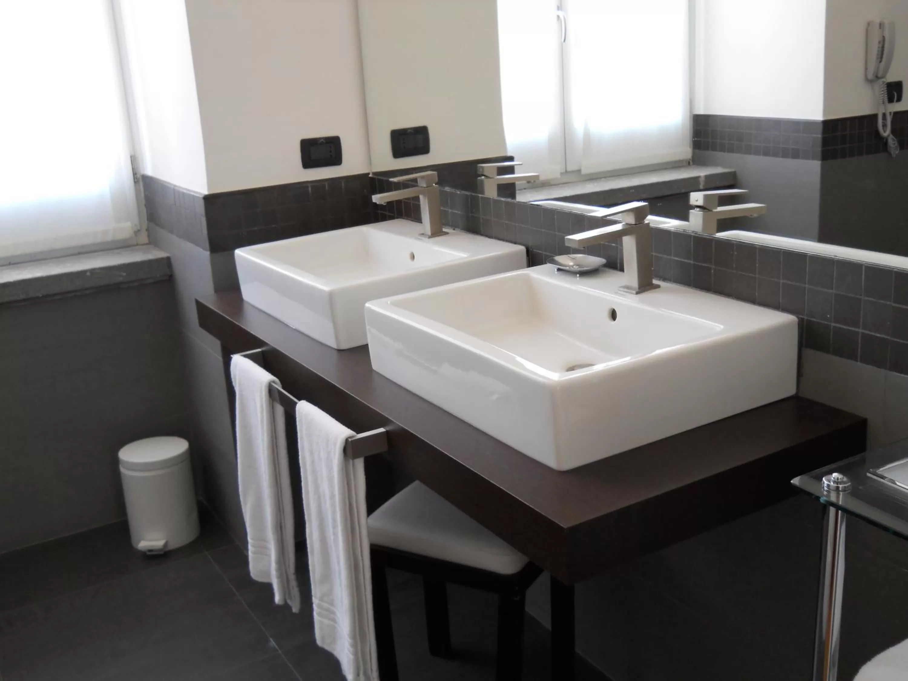 Bathroom in Miglio d'Oro Park Hotel