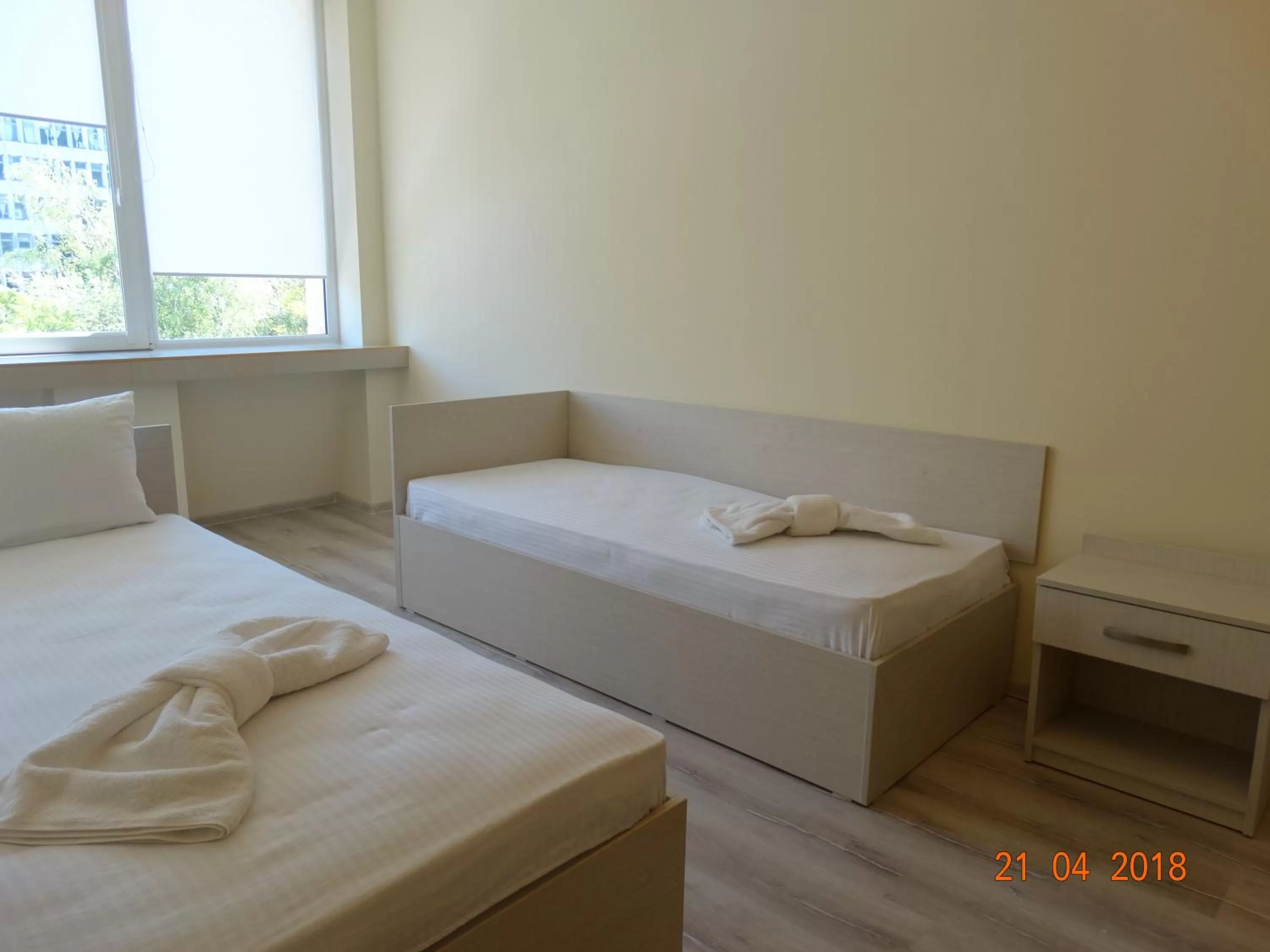 Bed in Hotel Lago Peshtera