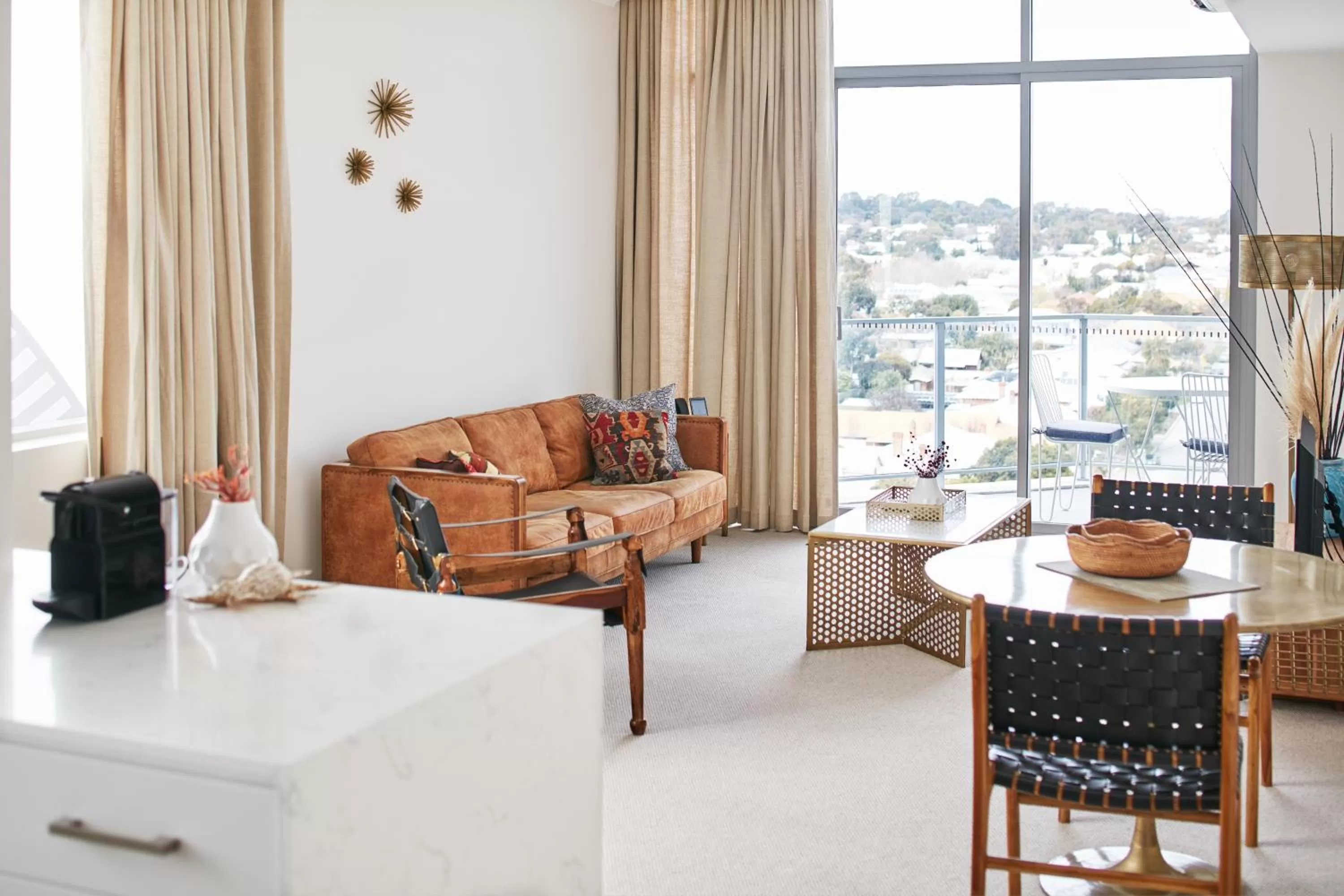 Living room in Nautica Residences Fremantle