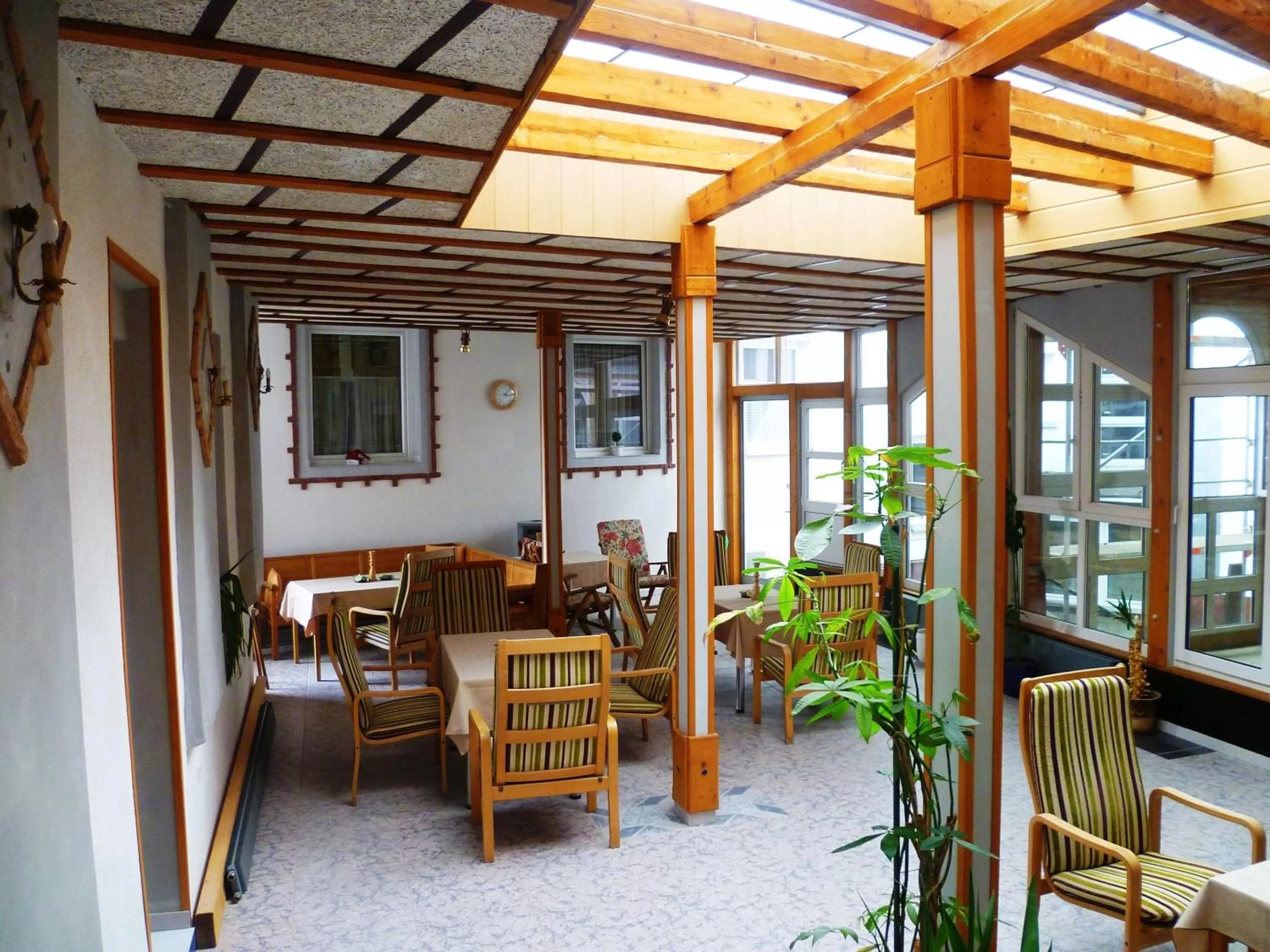 Patio in Hotel Koruna