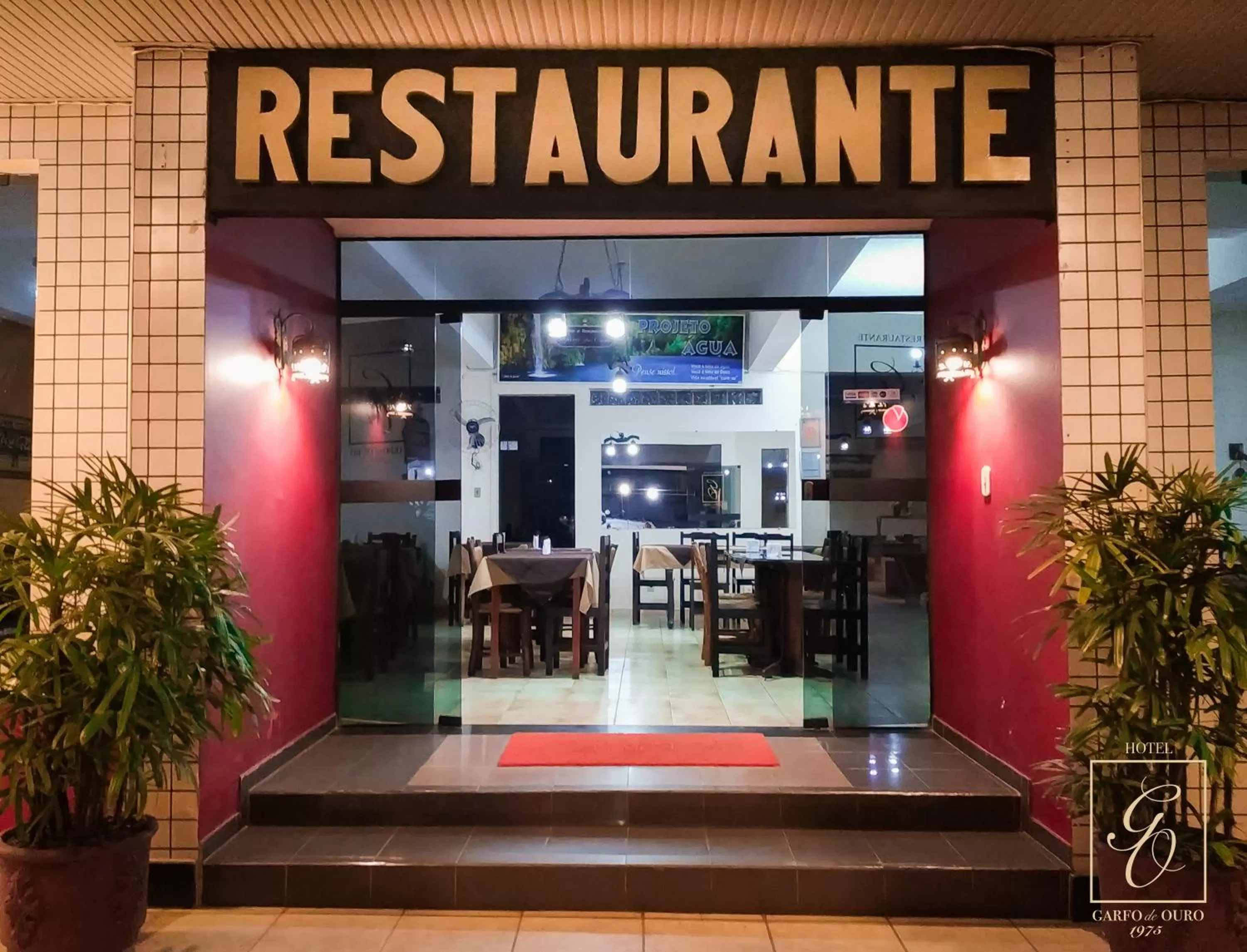 Food and drinks in Hotel Garfo de Ouro