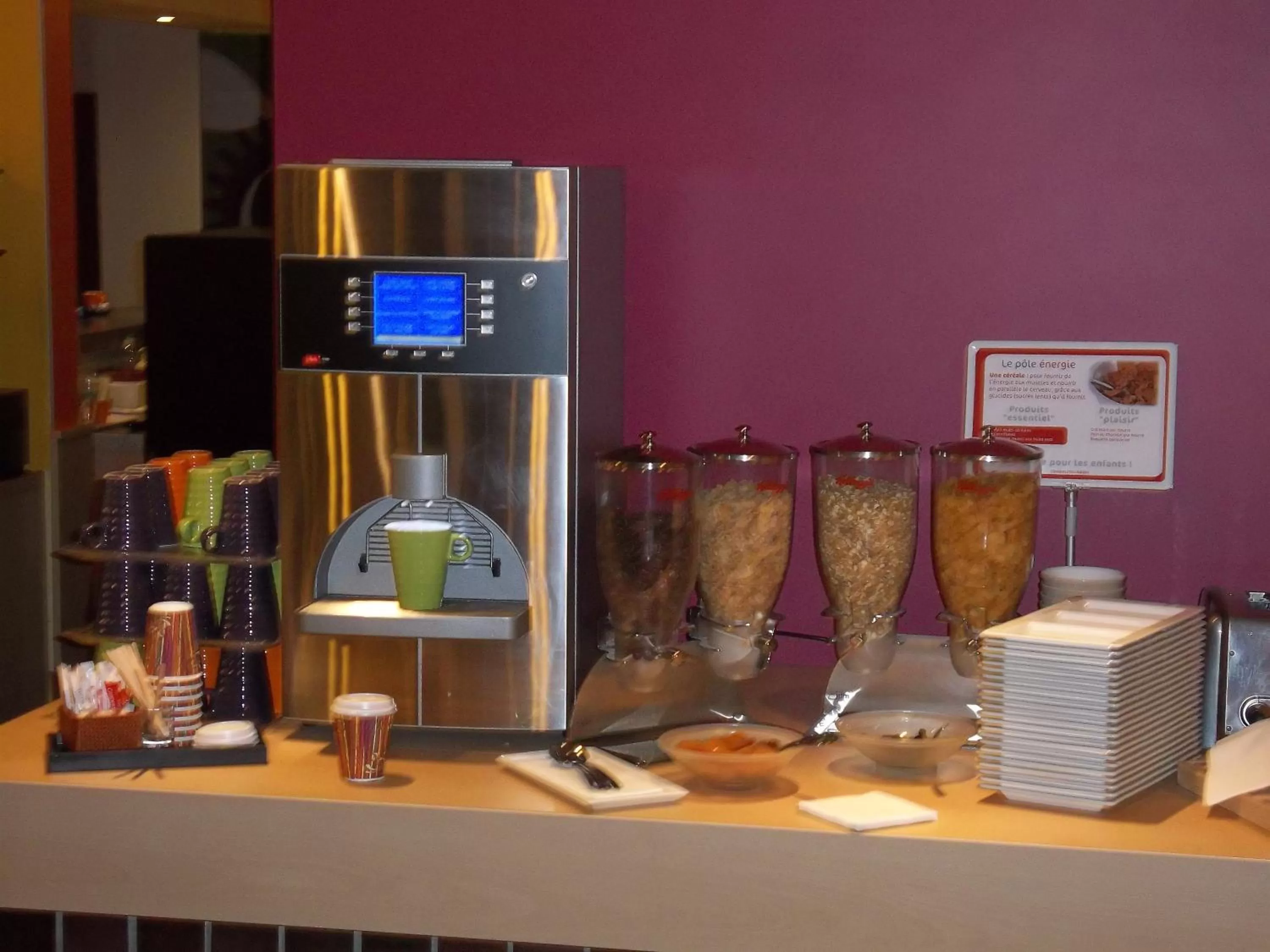 Food and drinks in ibis Styles Besançon