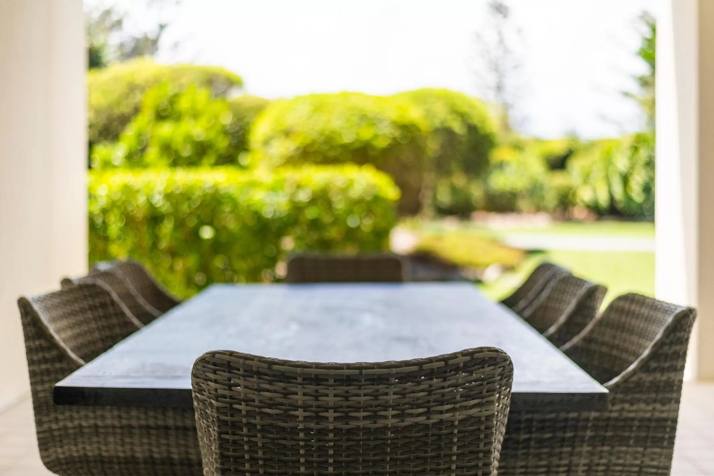 Patio in Pacific Marina Apartments