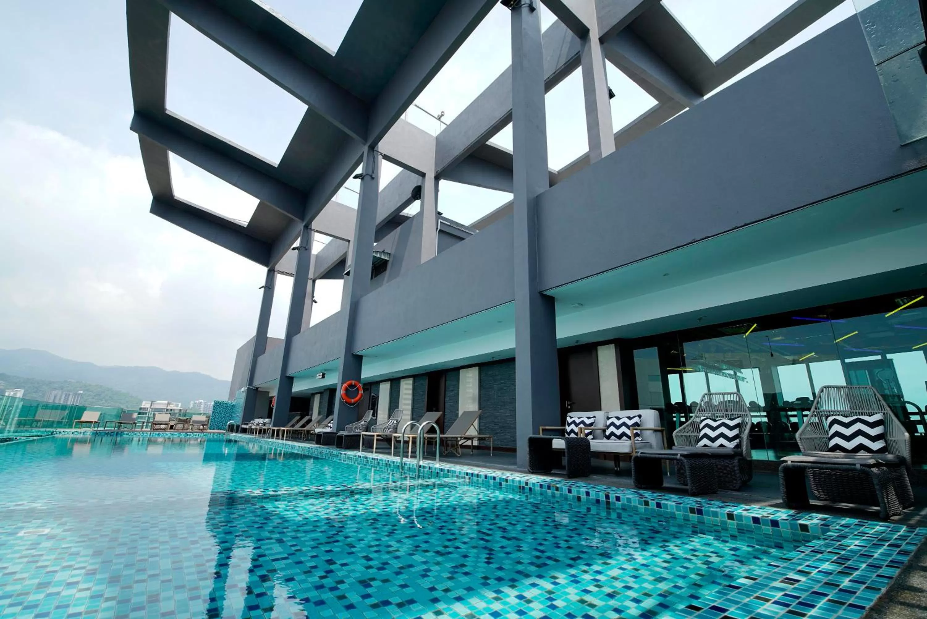 Swimming pool in Jazz Hotel Penang