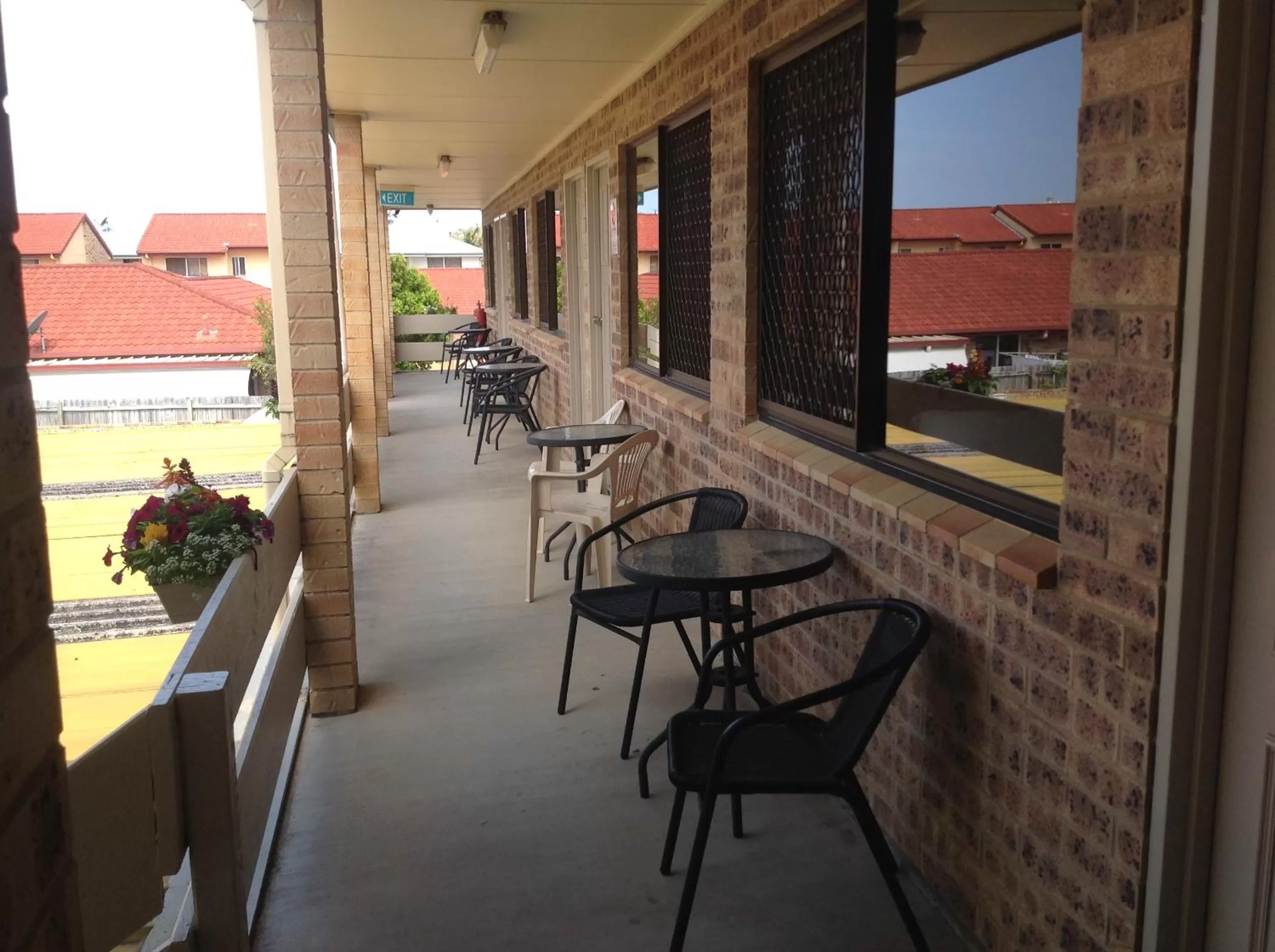 Balcony/Terrace in Golden Beach Motor Inn, Caloundra