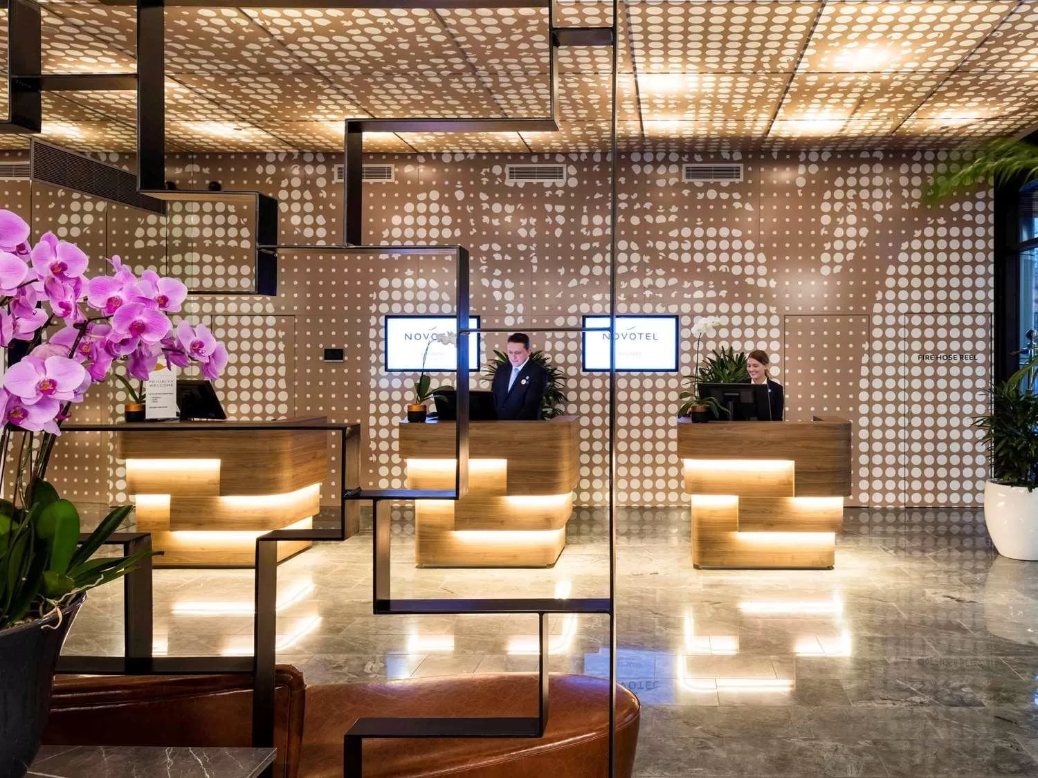 Lobby or reception in Novotel Brisbane South Bank