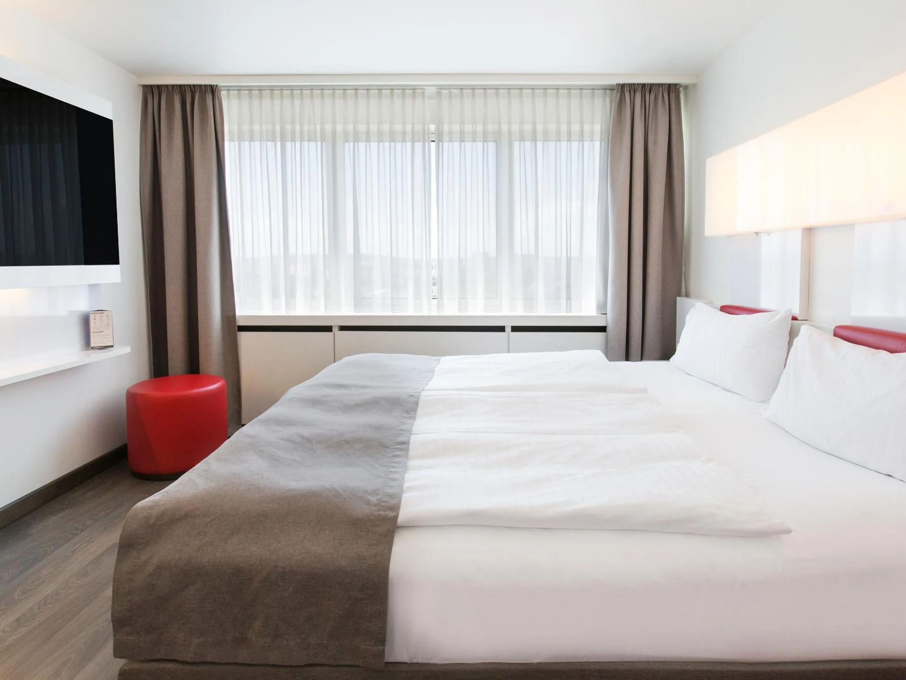 Photo of the whole room, Bed in DORMERO Hotel Stuttgart