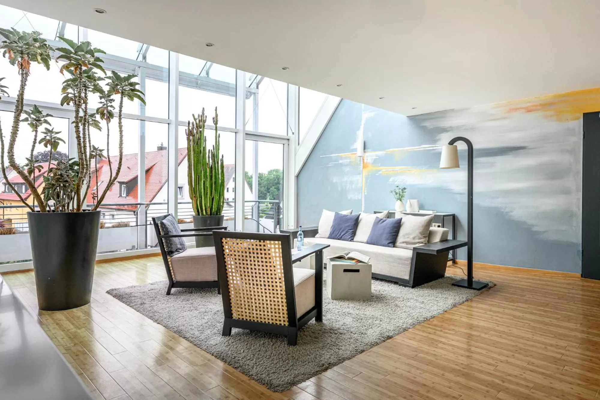 Lobby or reception in Hotel Maier