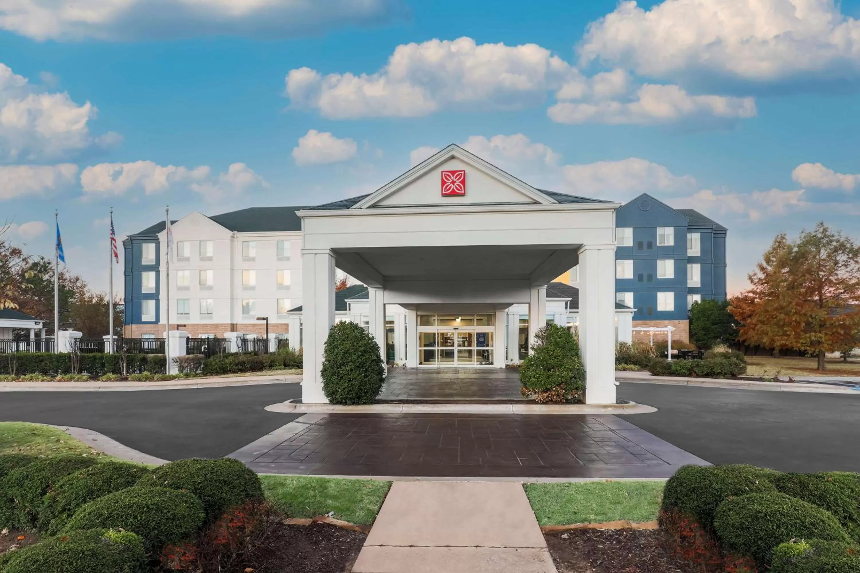 Property building in Hilton Garden Inn Tulsa South