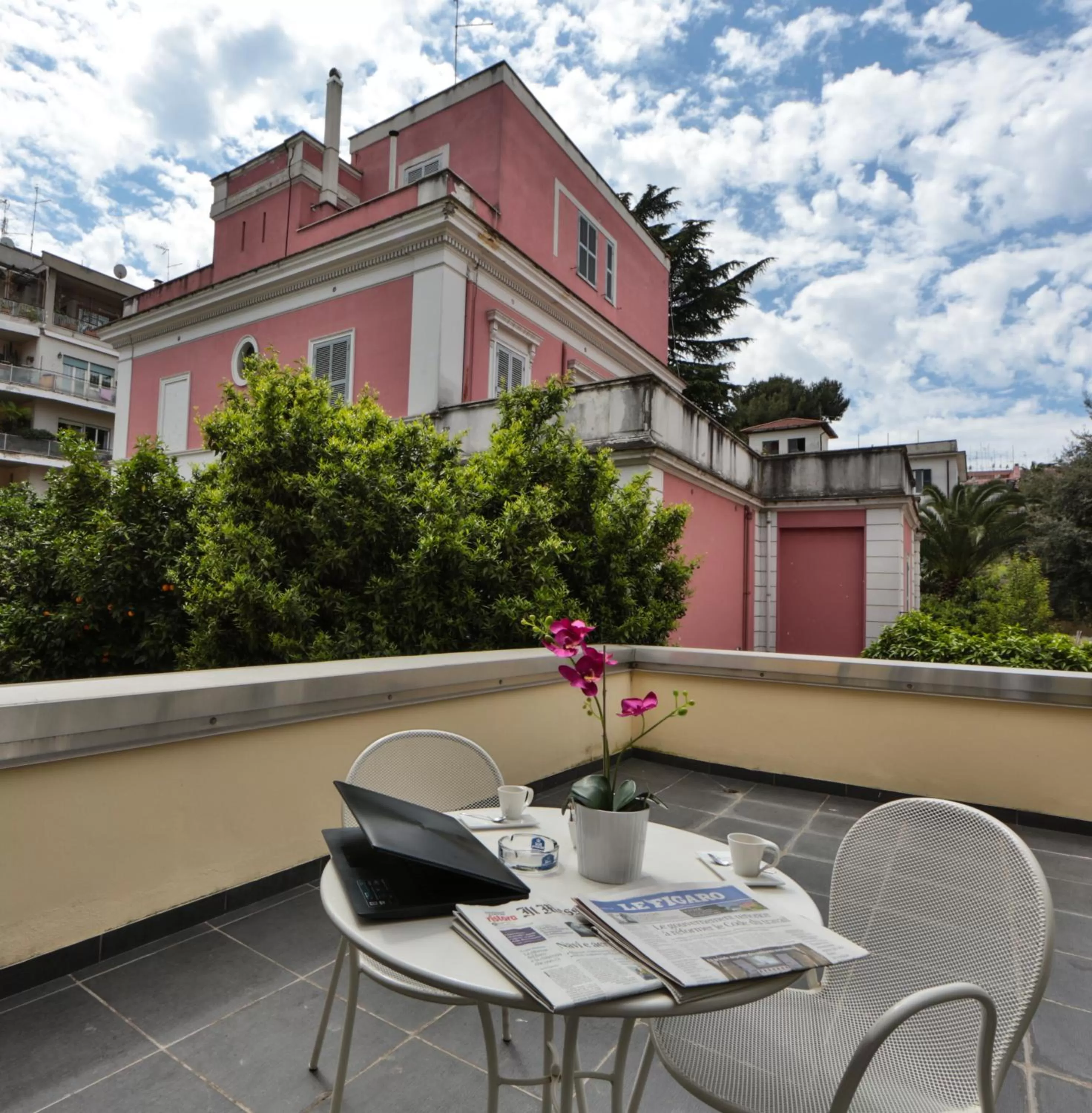 Balcony/Terrace in Best Western Cinemusic Hotel