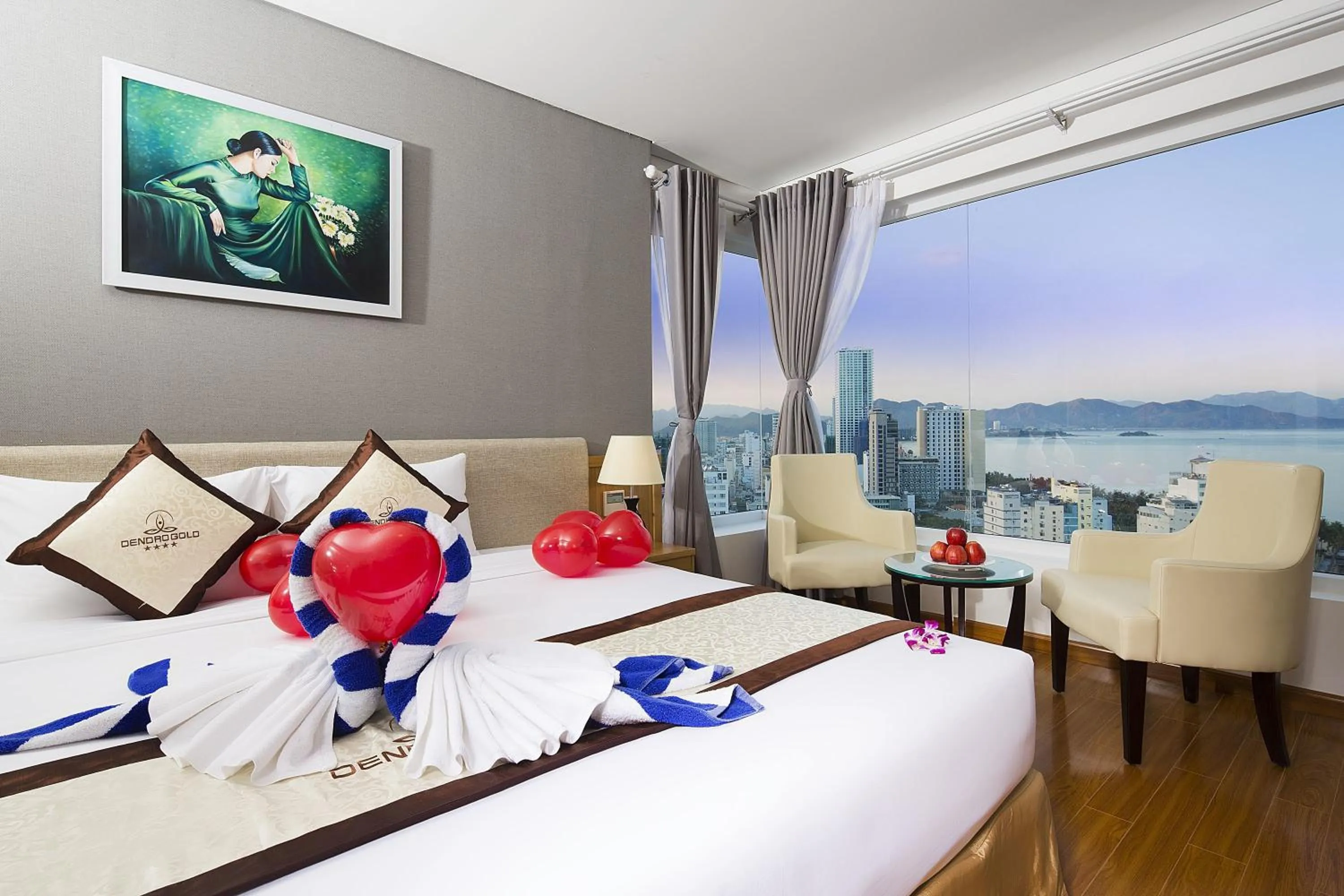 Photo of the whole room, Bed in Dendro Gold Hotel